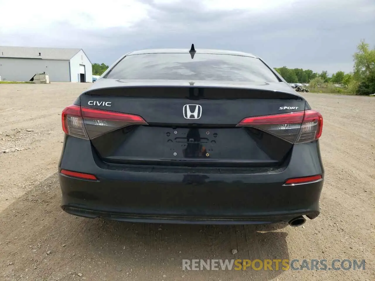 6 Photograph of a damaged car 2HGFE2F53NH600445 HONDA CIVIC 2022