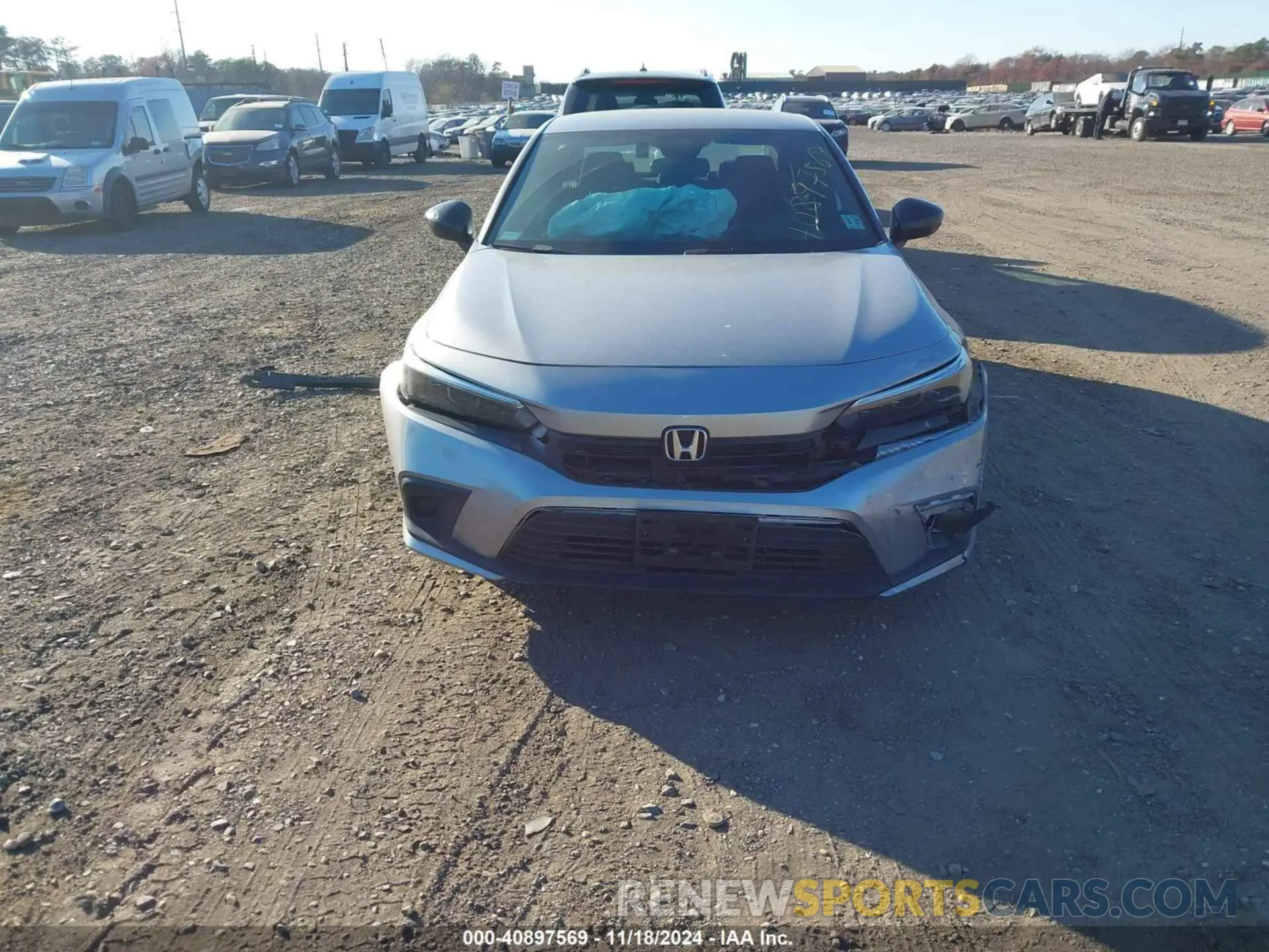 12 Photograph of a damaged car 2HGFE2F53NH602230 HONDA CIVIC 2022
