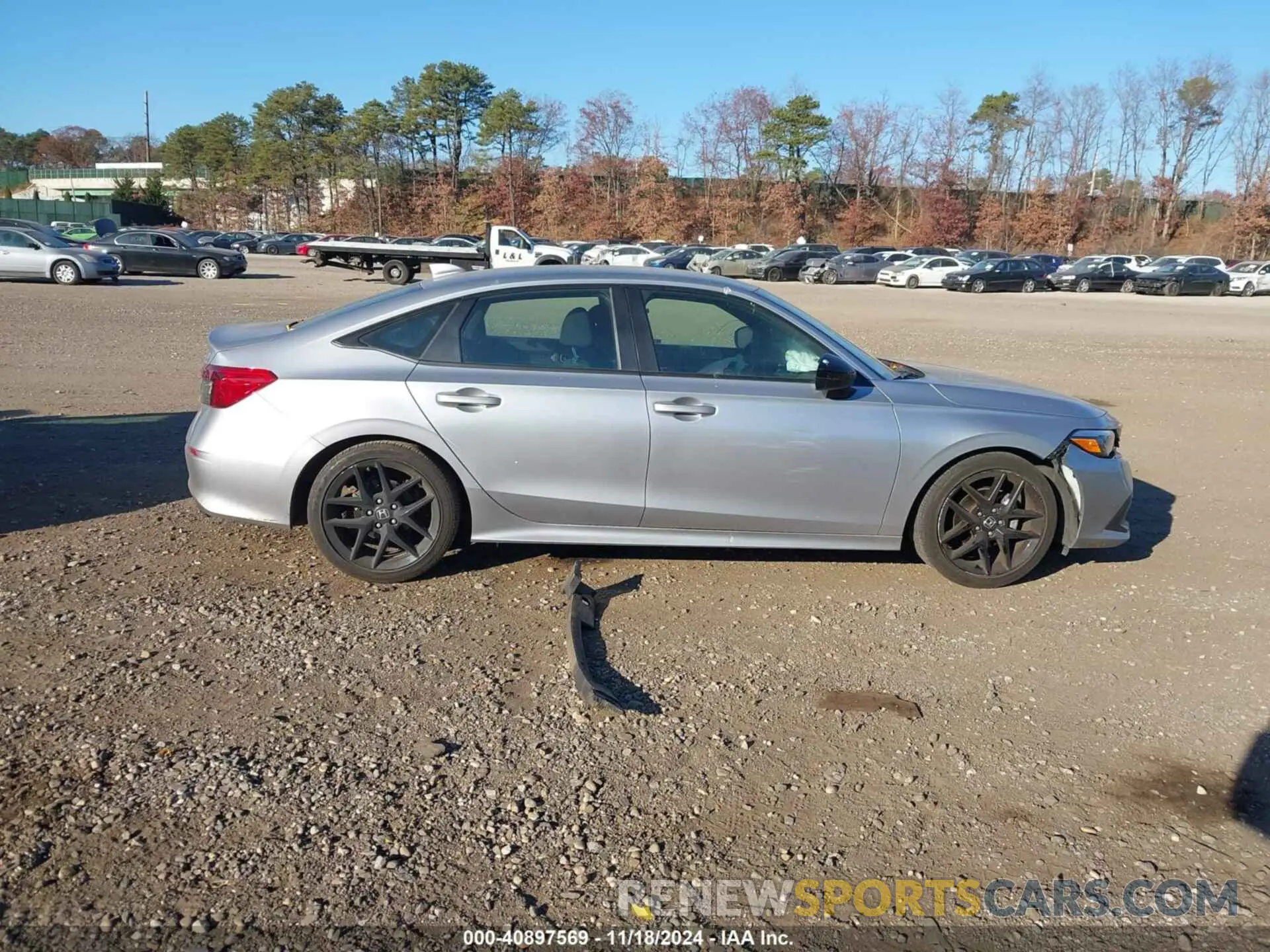 13 Photograph of a damaged car 2HGFE2F53NH602230 HONDA CIVIC 2022