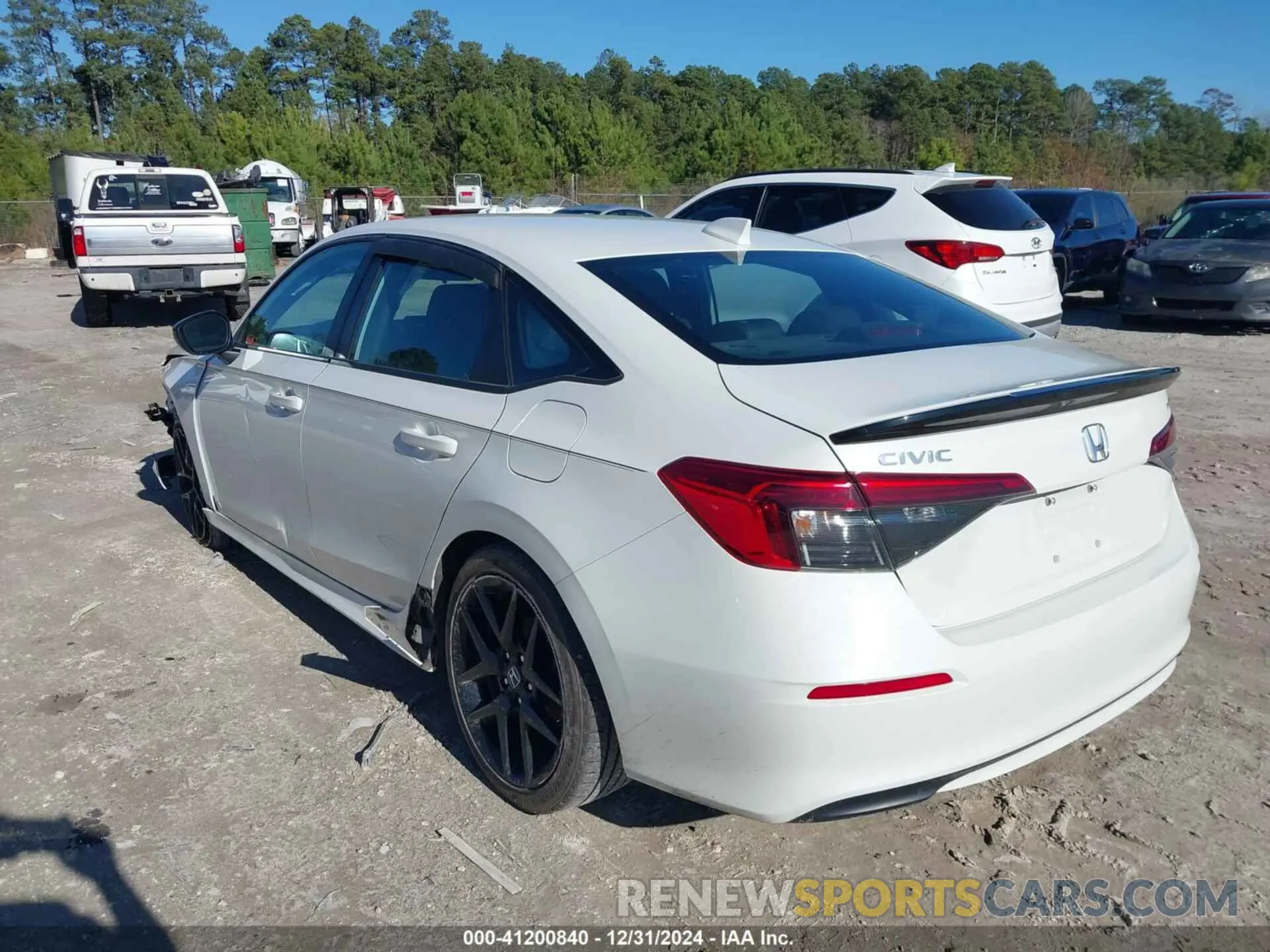3 Photograph of a damaged car 2HGFE2F53NH609677 HONDA CIVIC 2022