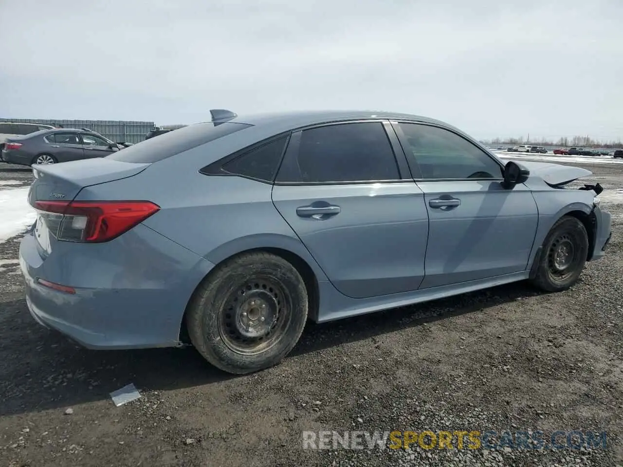 3 Photograph of a damaged car 2HGFE2F54NH101802 HONDA CIVIC 2022