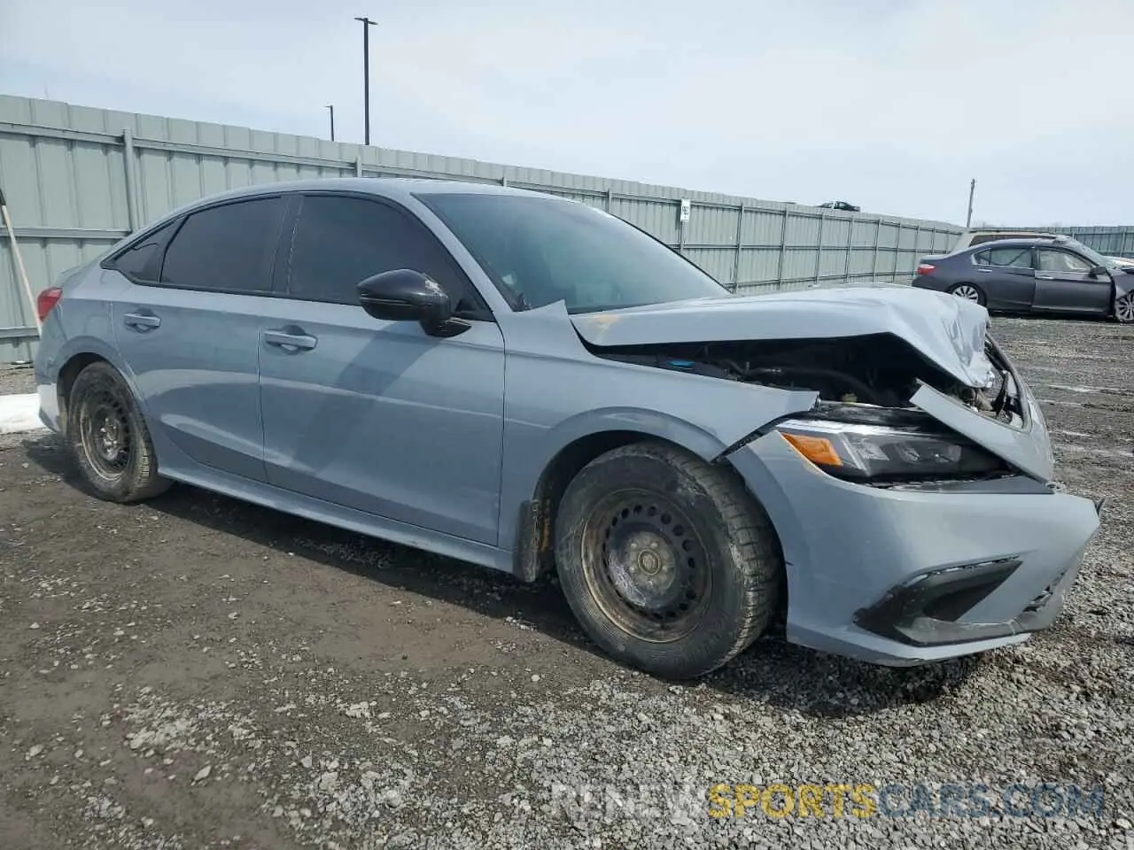 4 Photograph of a damaged car 2HGFE2F54NH101802 HONDA CIVIC 2022