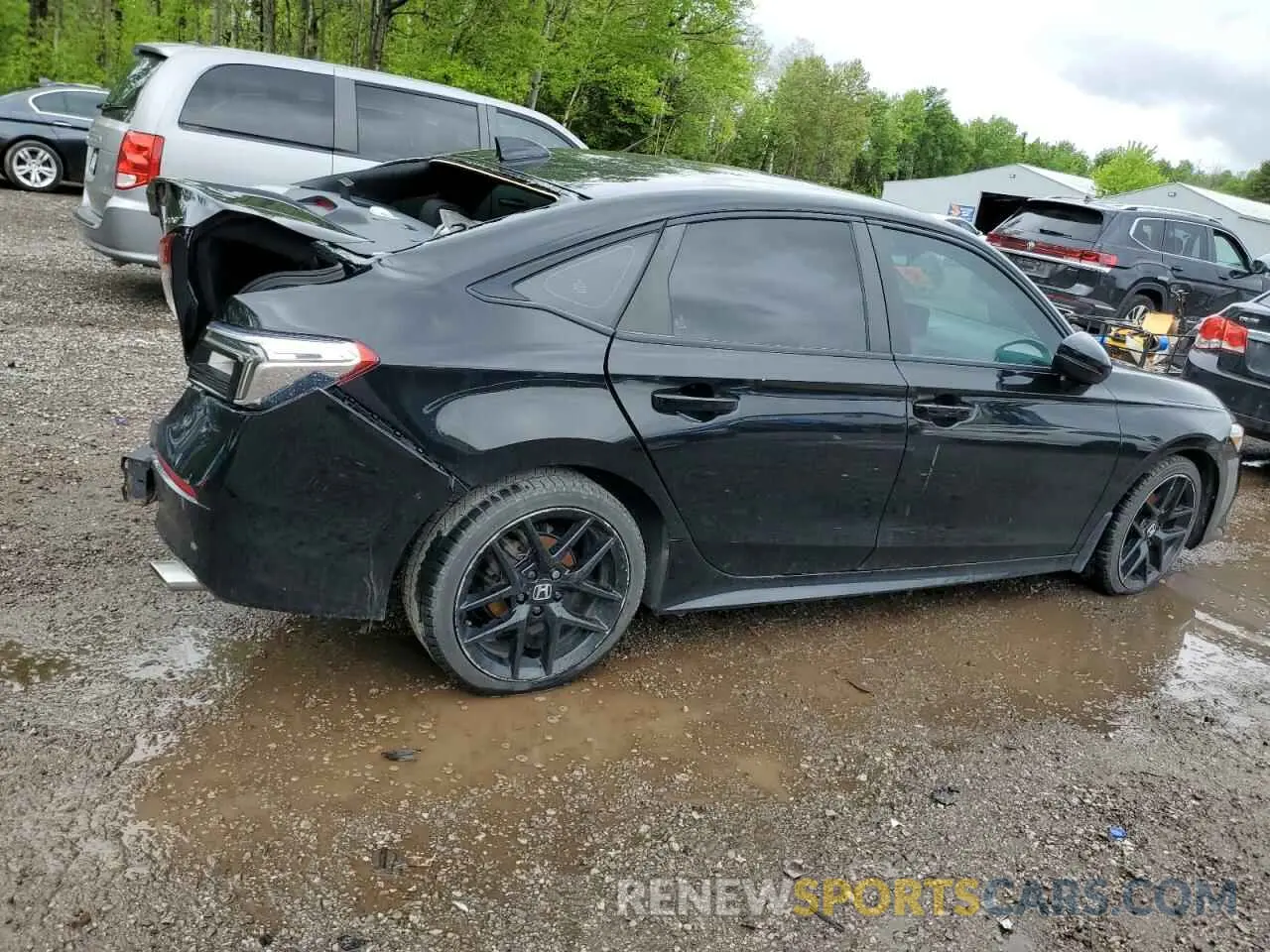 3 Photograph of a damaged car 2HGFE2F54NH116364 HONDA CIVIC 2022