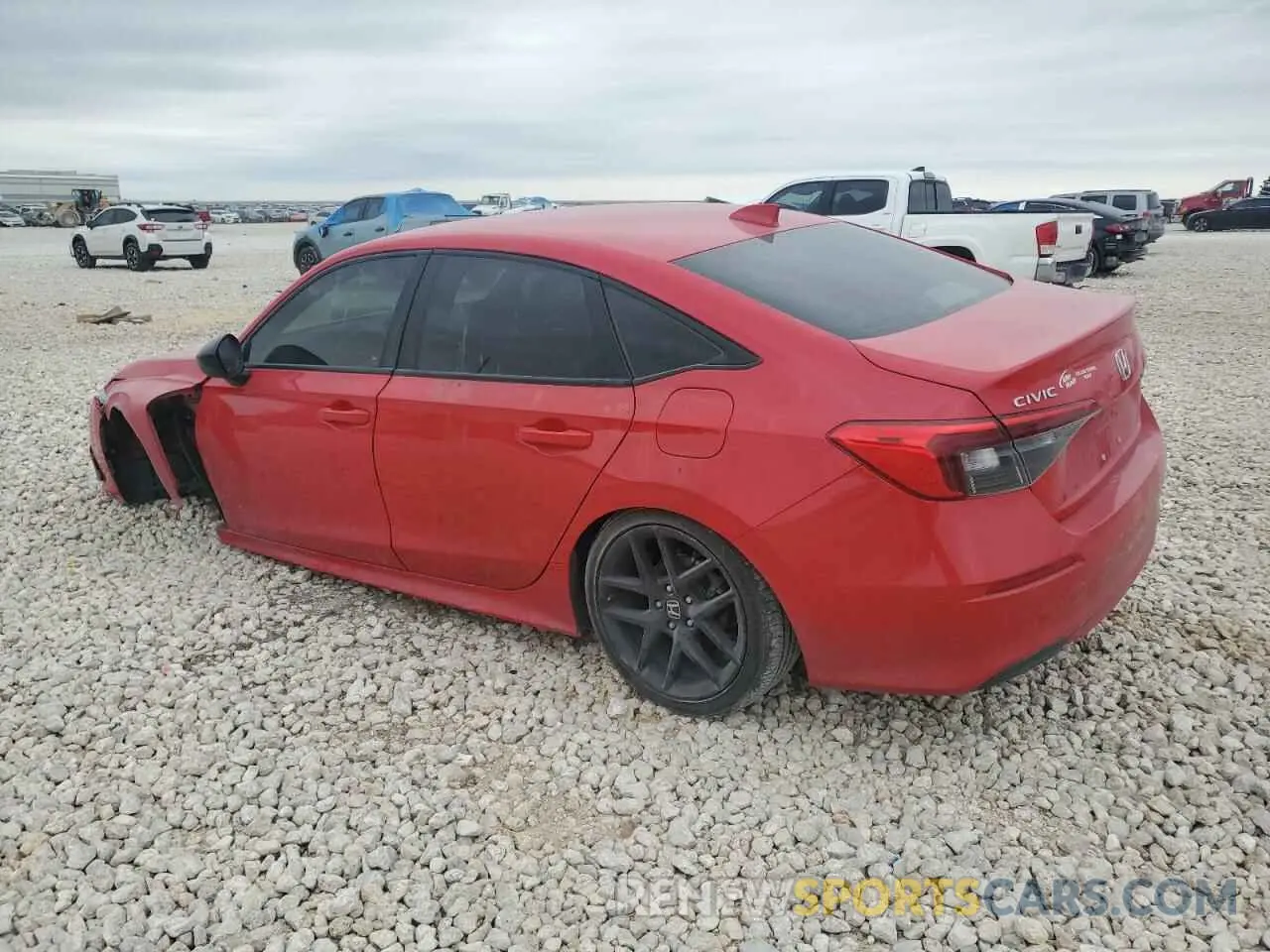 2 Photograph of a damaged car 2HGFE2F54NH512181 HONDA CIVIC 2022