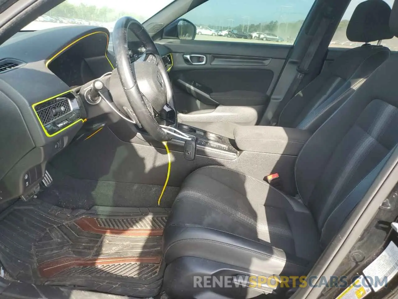 7 Photograph of a damaged car 2HGFE2F54NH513430 HONDA CIVIC 2022