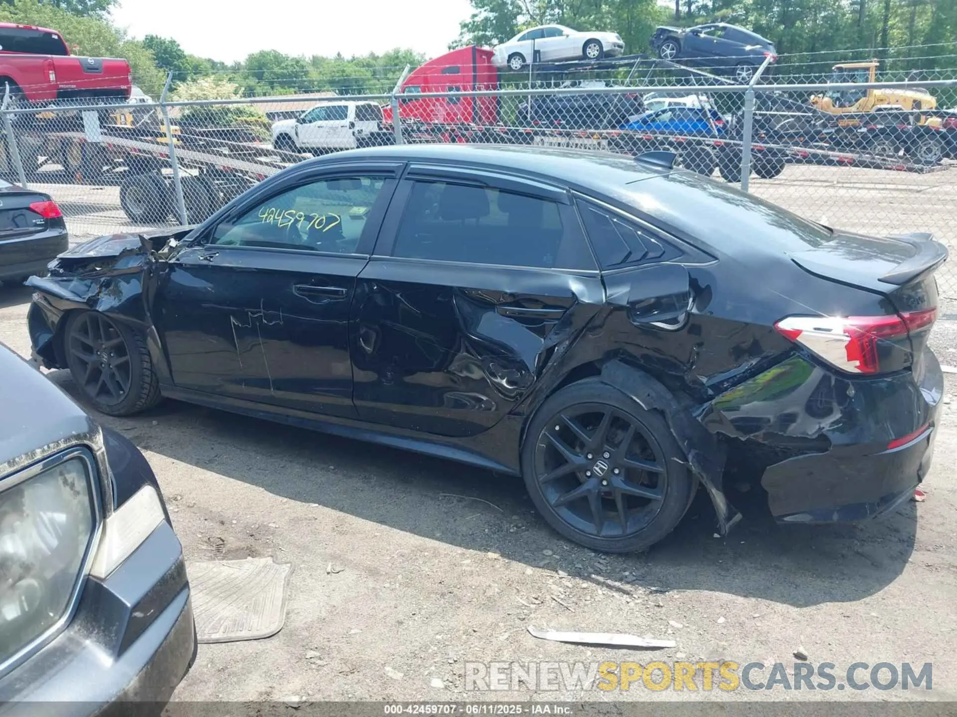 14 Photograph of a damaged car 2HGFE2F54NH514299 HONDA CIVIC 2022