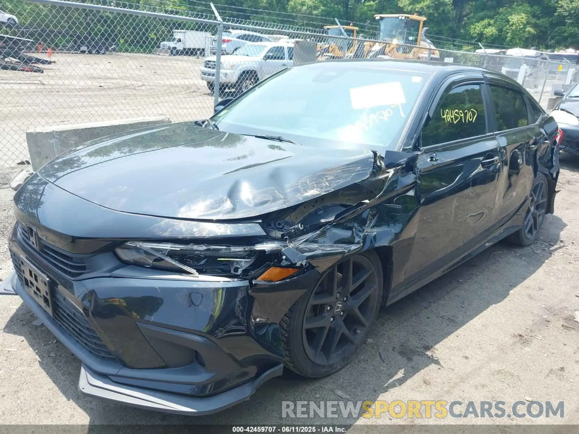 2 Photograph of a damaged car 2HGFE2F54NH514299 HONDA CIVIC 2022
