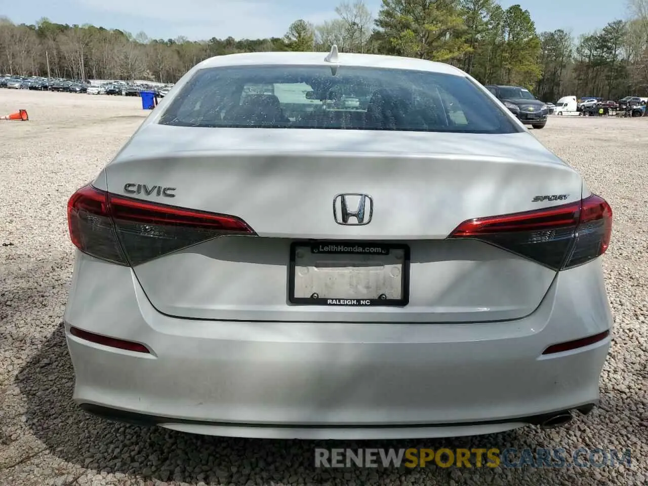 6 Photograph of a damaged car 2HGFE2F54NH514805 HONDA CIVIC 2022