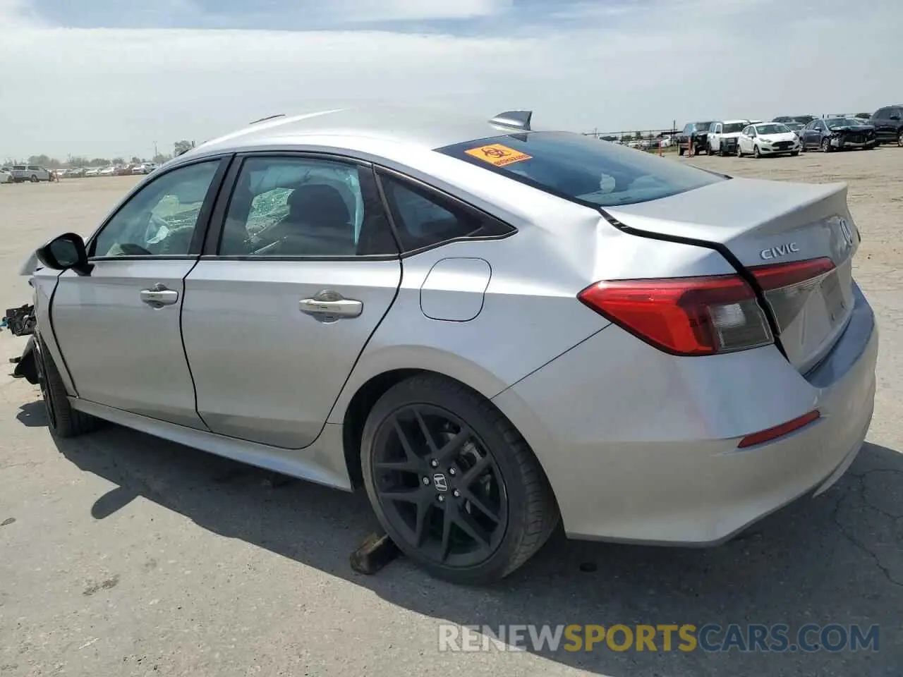 2 Photograph of a damaged car 2HGFE2F54NH515517 HONDA CIVIC 2022