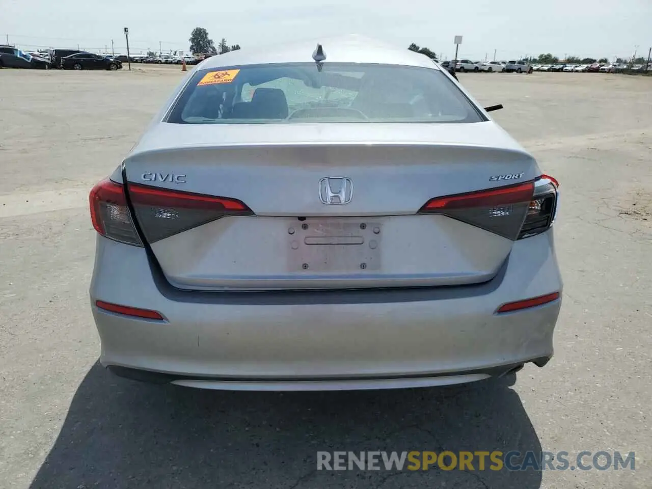 6 Photograph of a damaged car 2HGFE2F54NH515517 HONDA CIVIC 2022