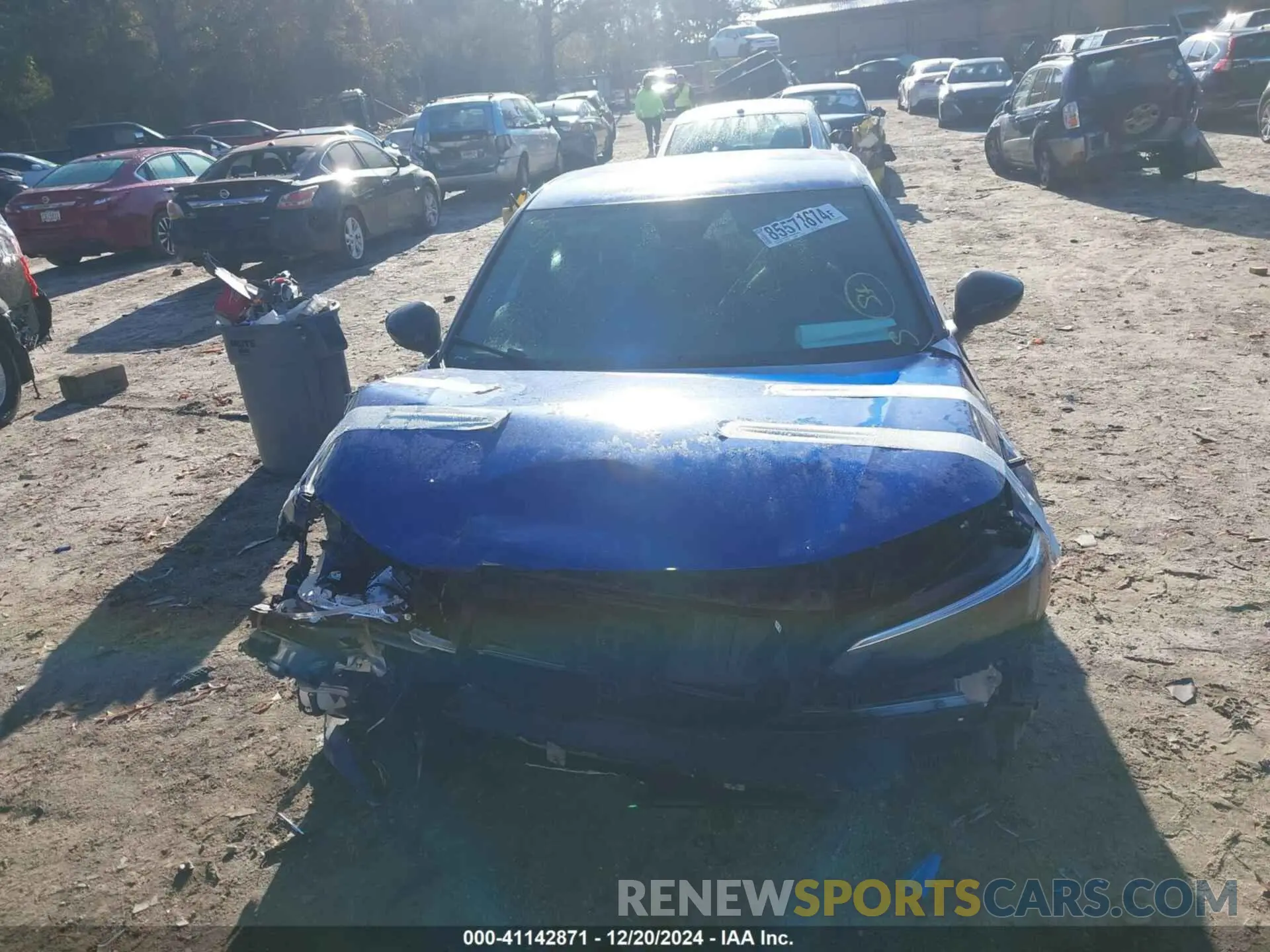 13 Photograph of a damaged car 2HGFE2F54NH521043 HONDA CIVIC 2022