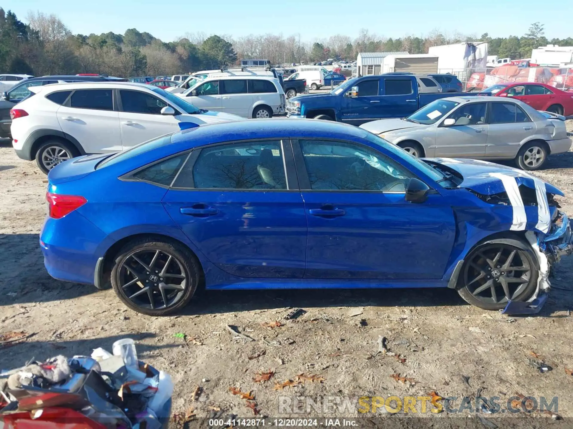14 Photograph of a damaged car 2HGFE2F54NH521043 HONDA CIVIC 2022