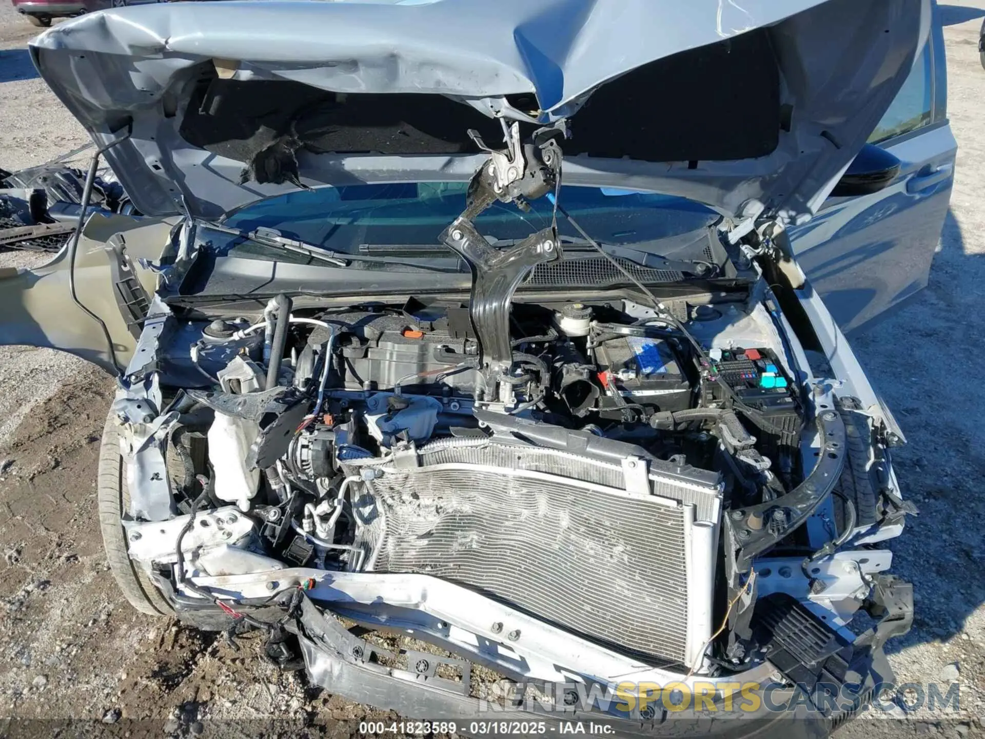 10 Photograph of a damaged car 2HGFE2F54NH528977 HONDA CIVIC 2022
