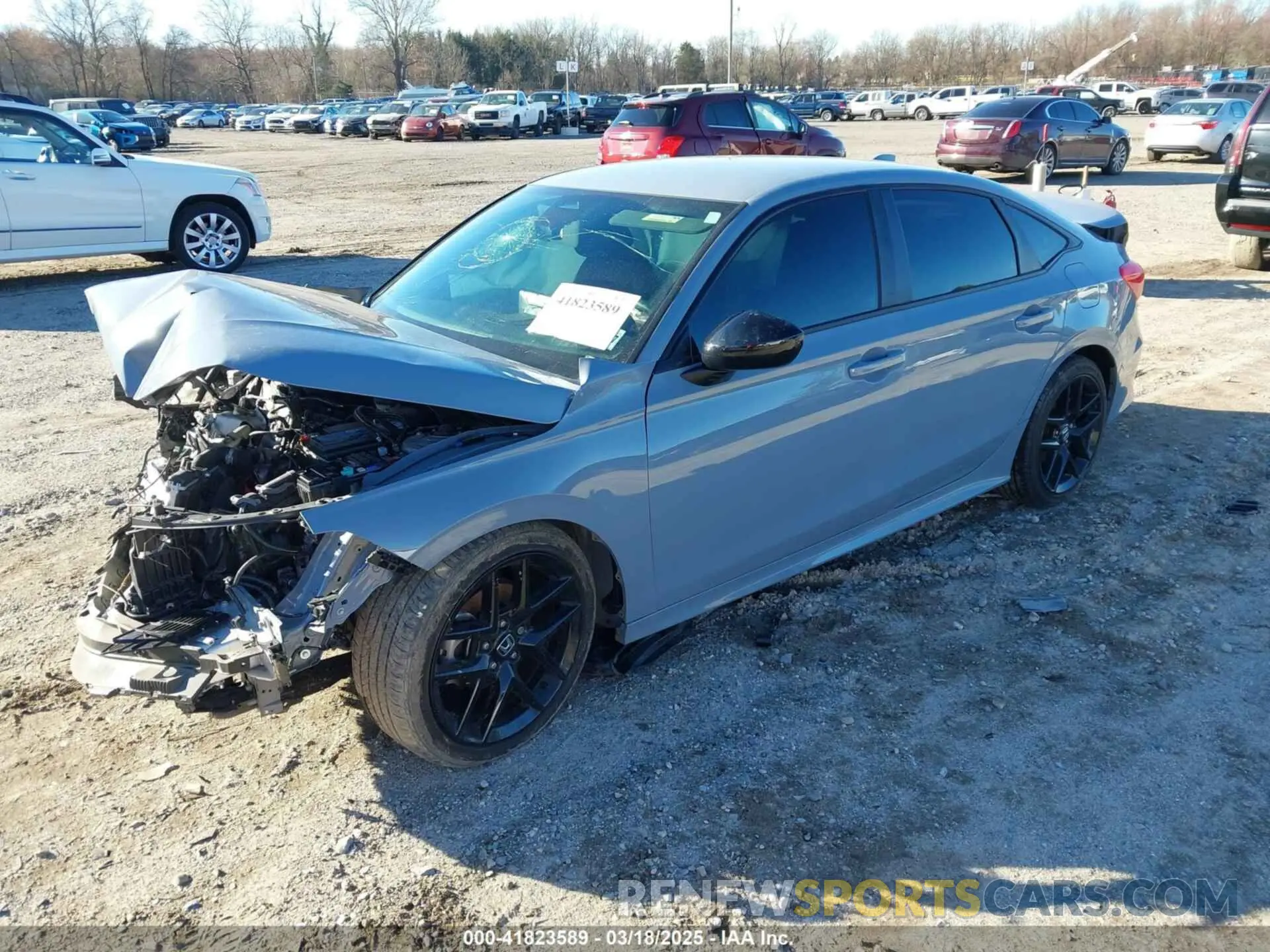 2 Photograph of a damaged car 2HGFE2F54NH528977 HONDA CIVIC 2022