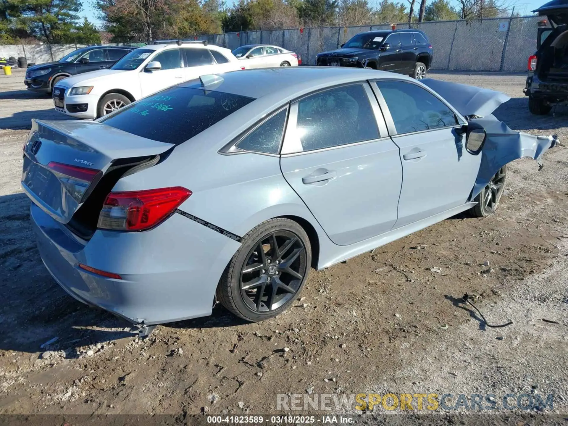4 Photograph of a damaged car 2HGFE2F54NH528977 HONDA CIVIC 2022