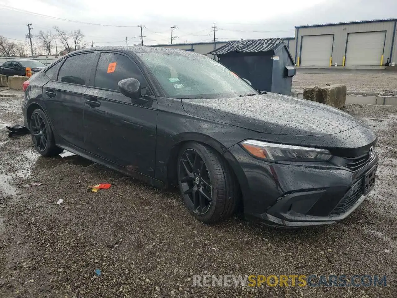 4 Photograph of a damaged car 2HGFE2F54NH539123 HONDA CIVIC 2022