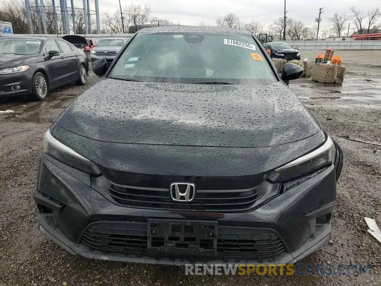 5 Photograph of a damaged car 2HGFE2F54NH539123 HONDA CIVIC 2022