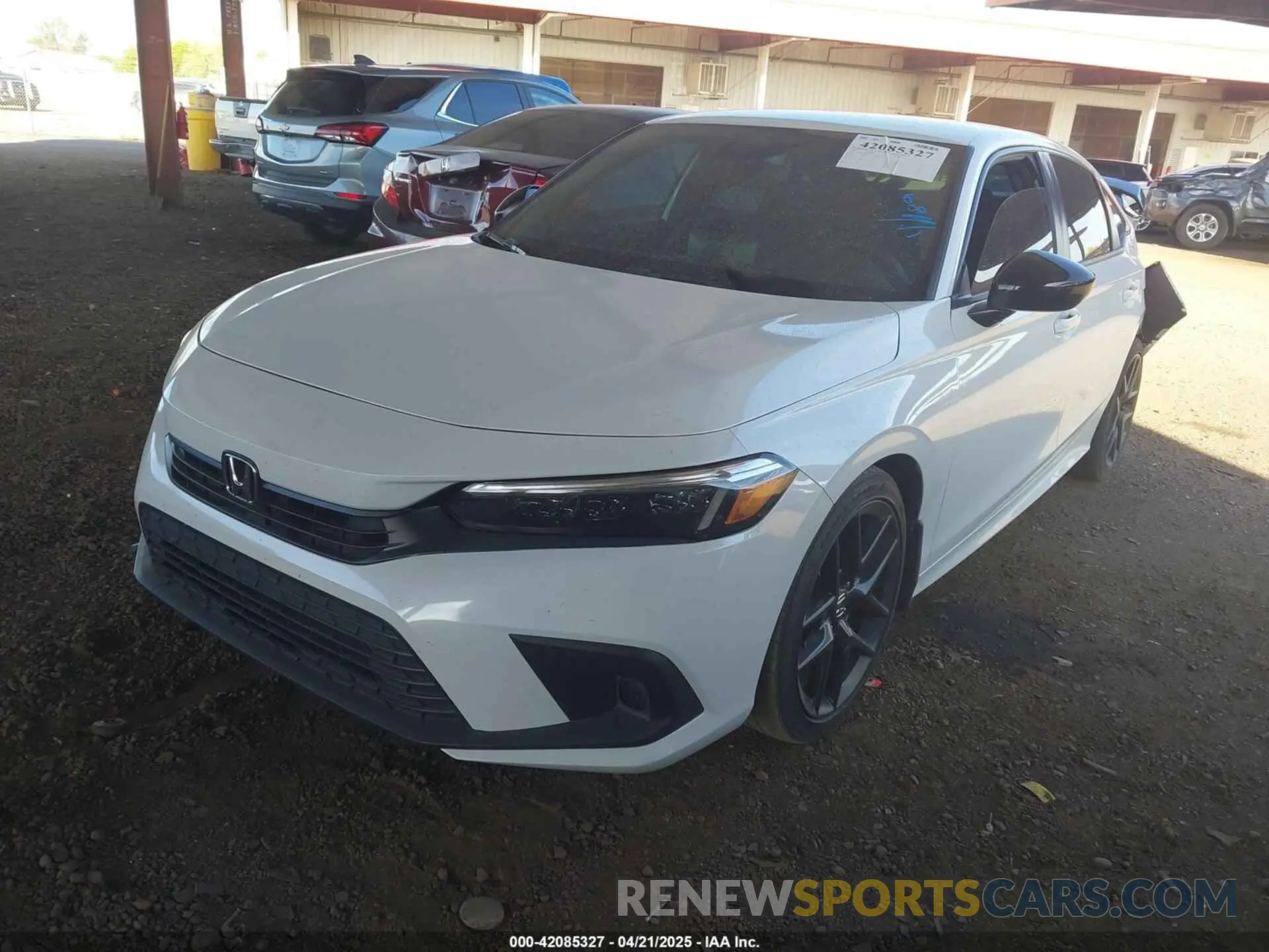 2 Photograph of a damaged car 2HGFE2F54NH539347 HONDA CIVIC 2022