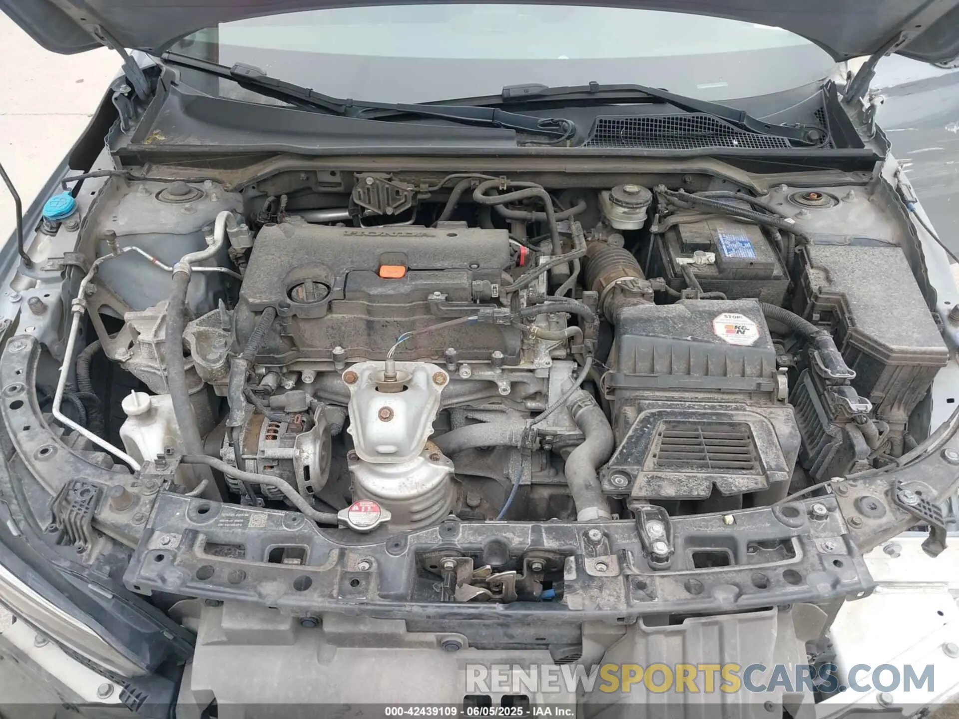 10 Photograph of a damaged car 2HGFE2F54NH539414 HONDA CIVIC 2022
