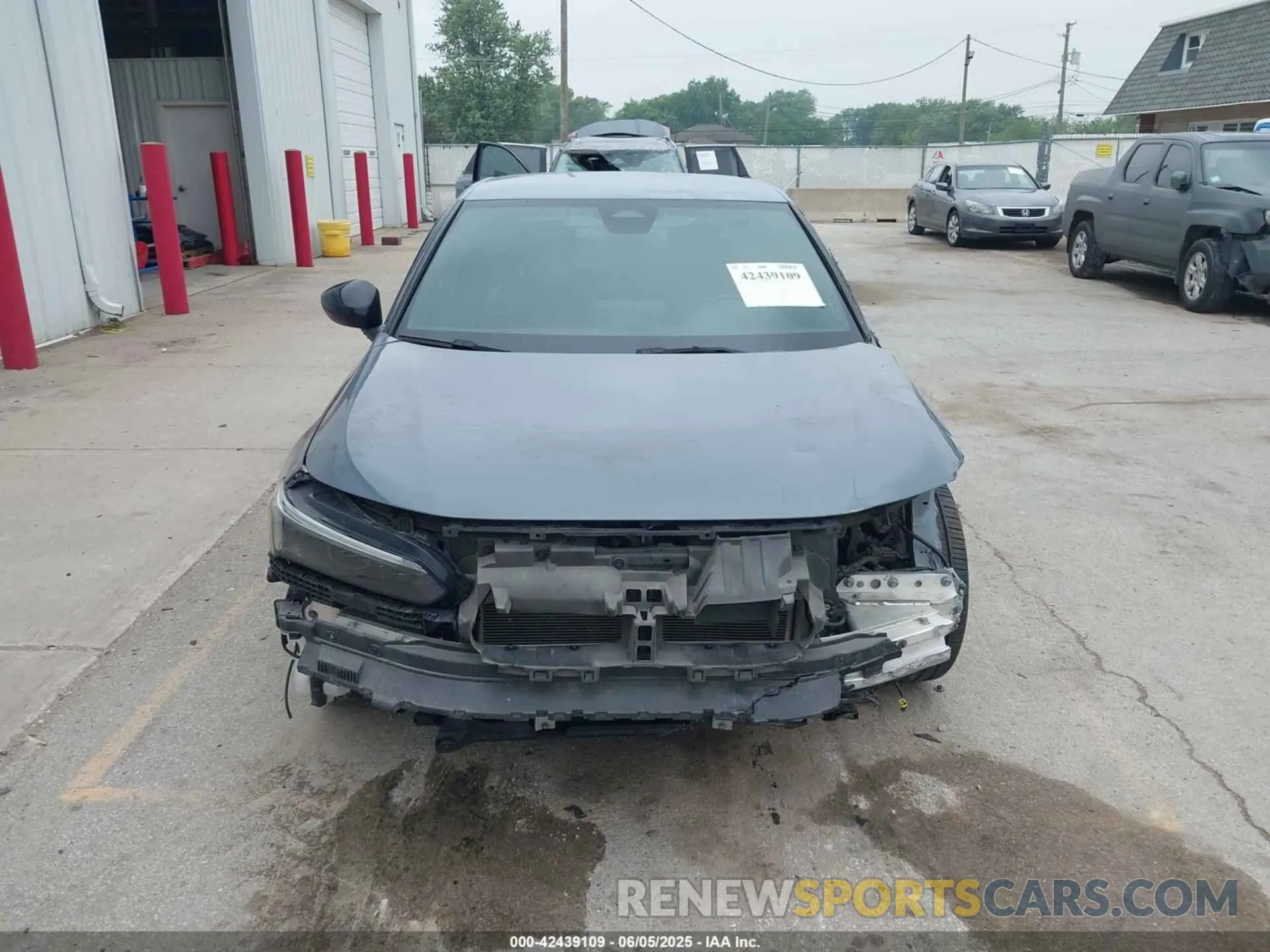 13 Photograph of a damaged car 2HGFE2F54NH539414 HONDA CIVIC 2022