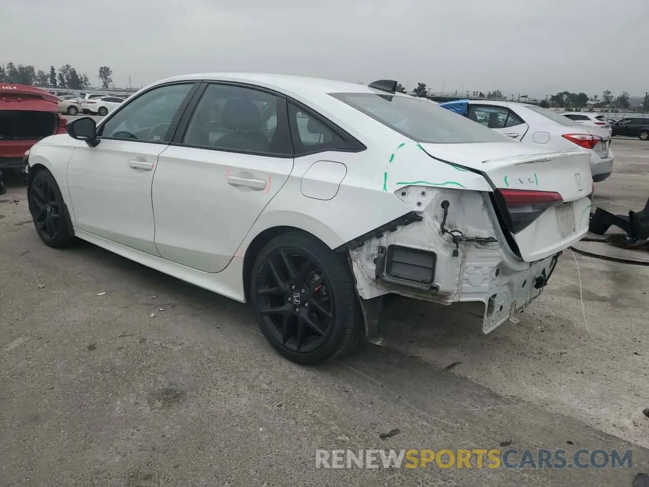 2 Photograph of a damaged car 2HGFE2F54NH546282 HONDA CIVIC 2022