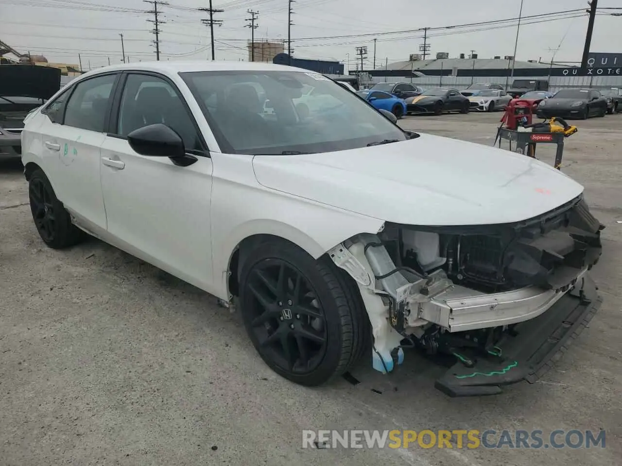 4 Photograph of a damaged car 2HGFE2F54NH546282 HONDA CIVIC 2022