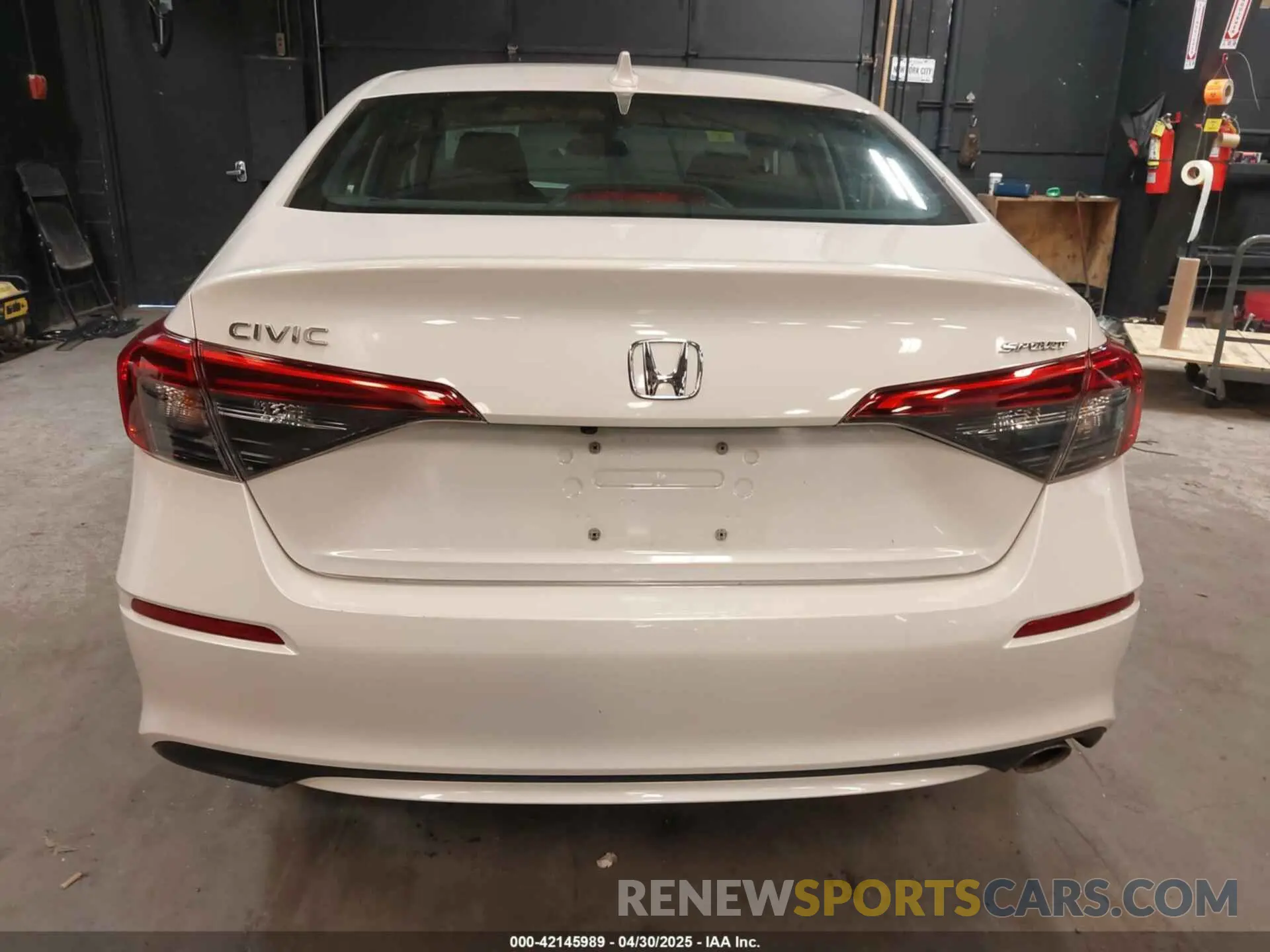 16 Photograph of a damaged car 2HGFE2F54NH554639 HONDA CIVIC 2022