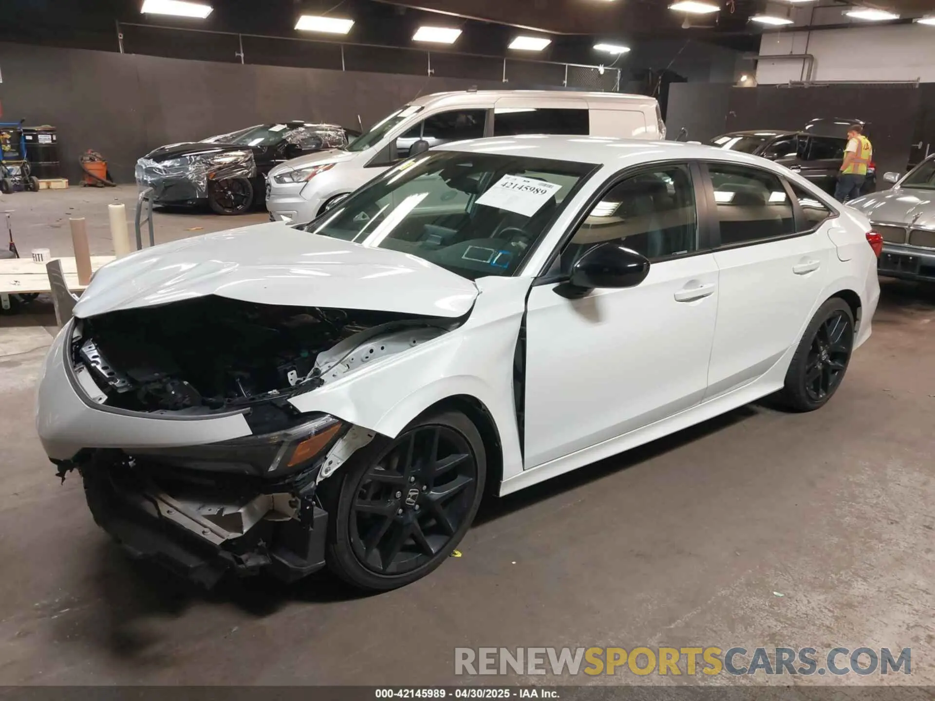 2 Photograph of a damaged car 2HGFE2F54NH554639 HONDA CIVIC 2022