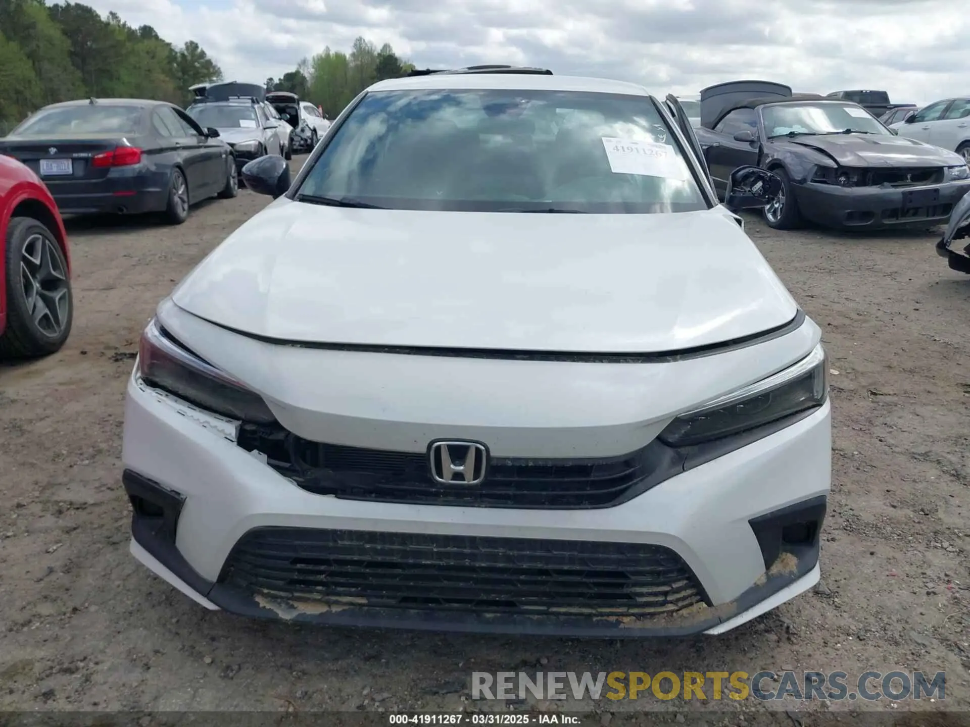 12 Photograph of a damaged car 2HGFE2F54NH556181 HONDA CIVIC 2022