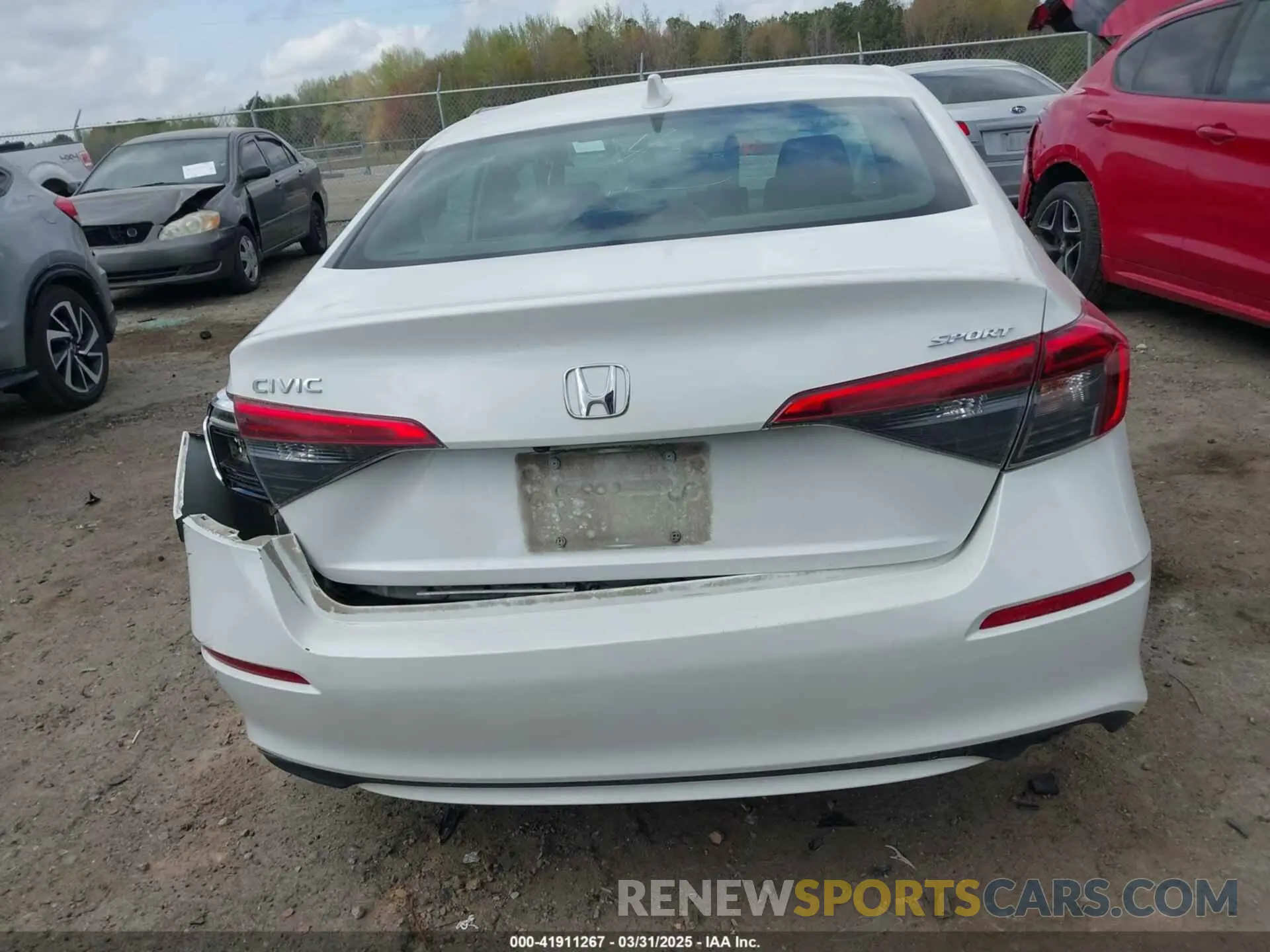 16 Photograph of a damaged car 2HGFE2F54NH556181 HONDA CIVIC 2022