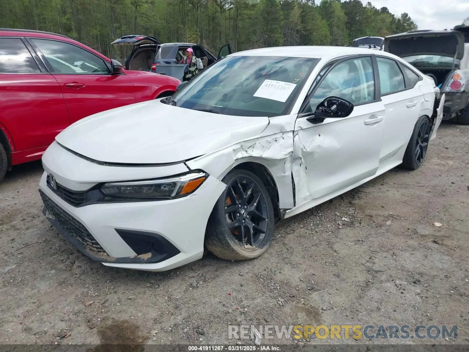2 Photograph of a damaged car 2HGFE2F54NH556181 HONDA CIVIC 2022