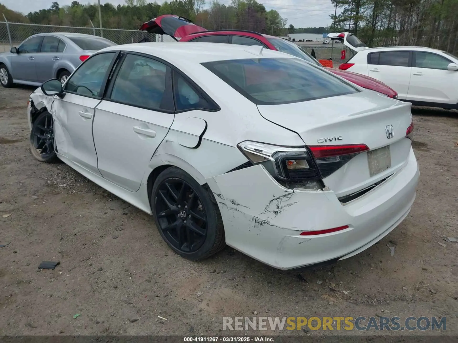 3 Photograph of a damaged car 2HGFE2F54NH556181 HONDA CIVIC 2022