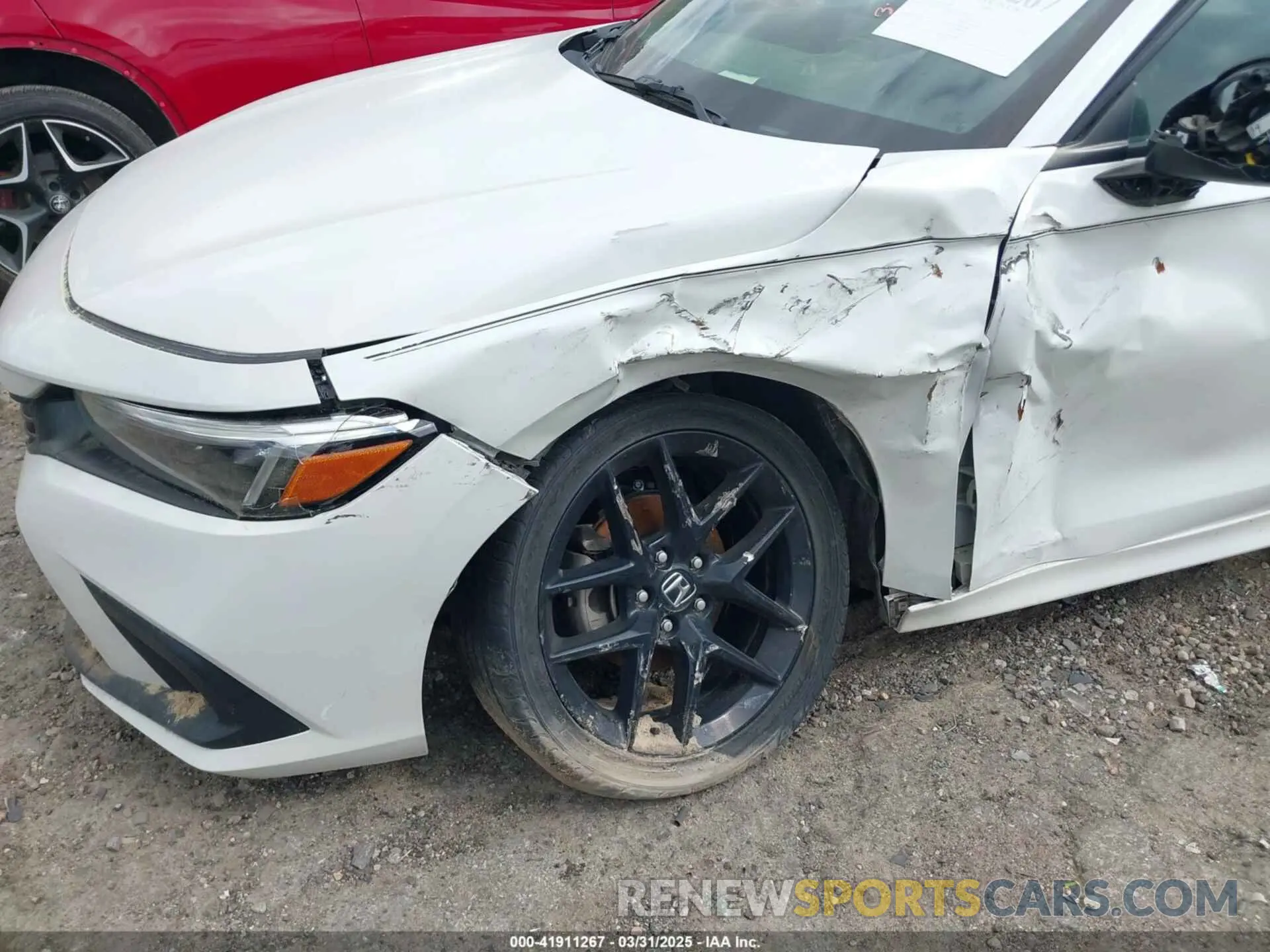 6 Photograph of a damaged car 2HGFE2F54NH556181 HONDA CIVIC 2022
