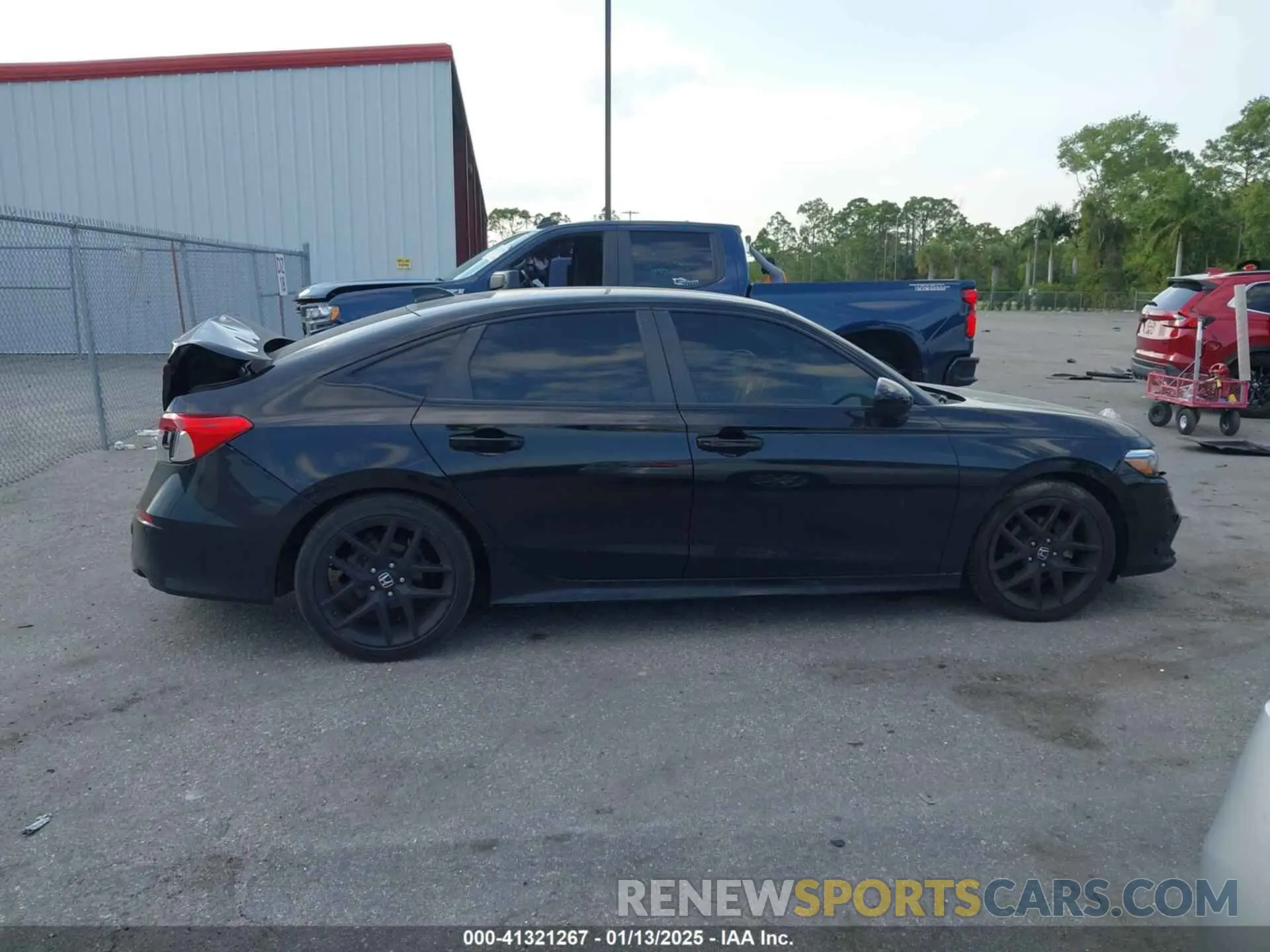 13 Photograph of a damaged car 2HGFE2F54NH560781 HONDA CIVIC 2022