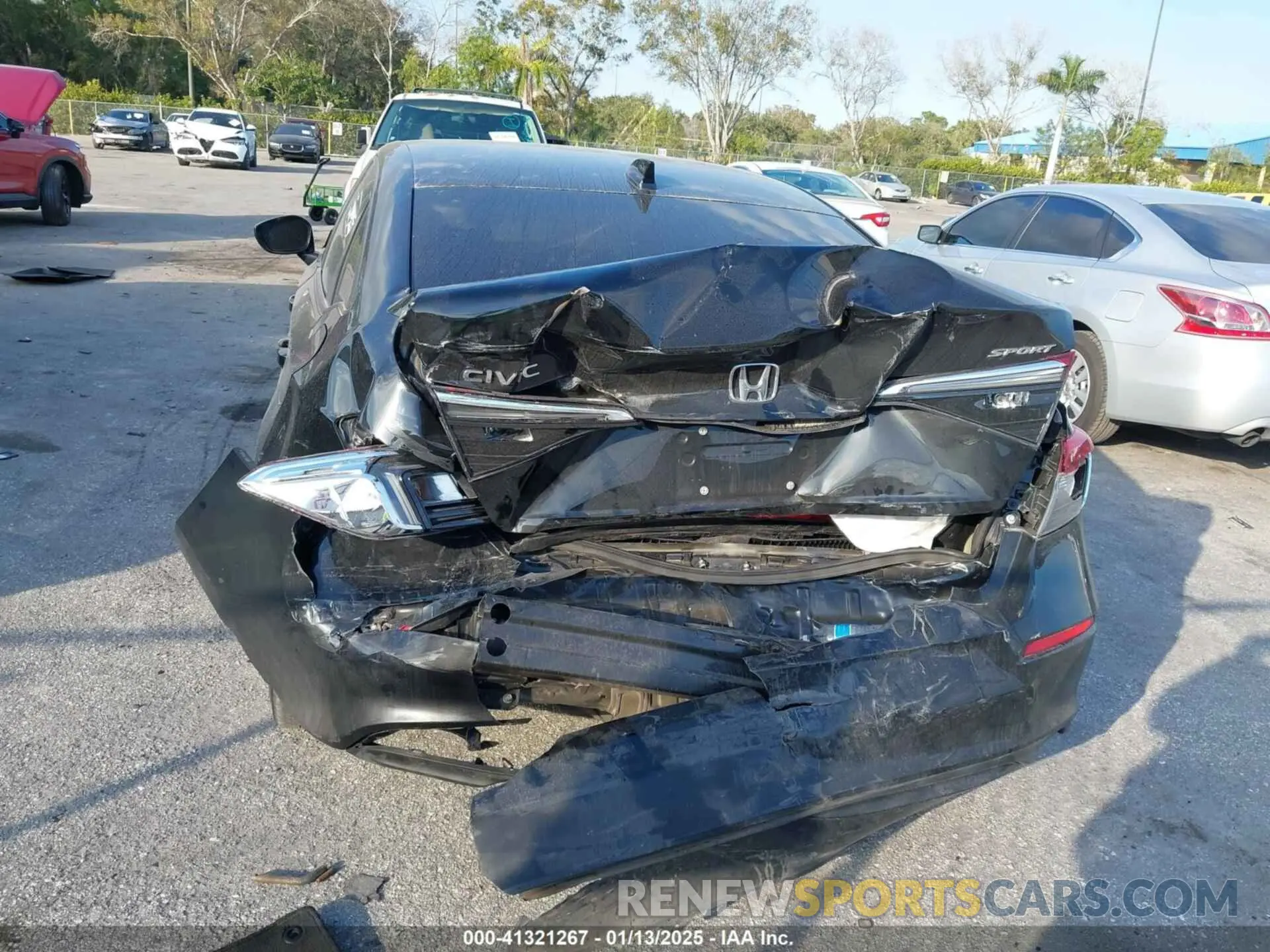 16 Photograph of a damaged car 2HGFE2F54NH560781 HONDA CIVIC 2022
