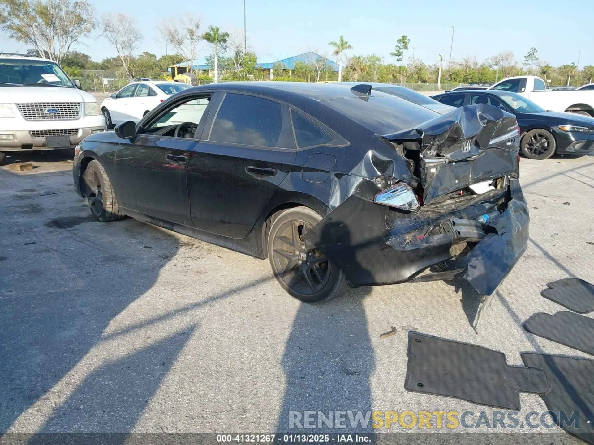 3 Photograph of a damaged car 2HGFE2F54NH560781 HONDA CIVIC 2022