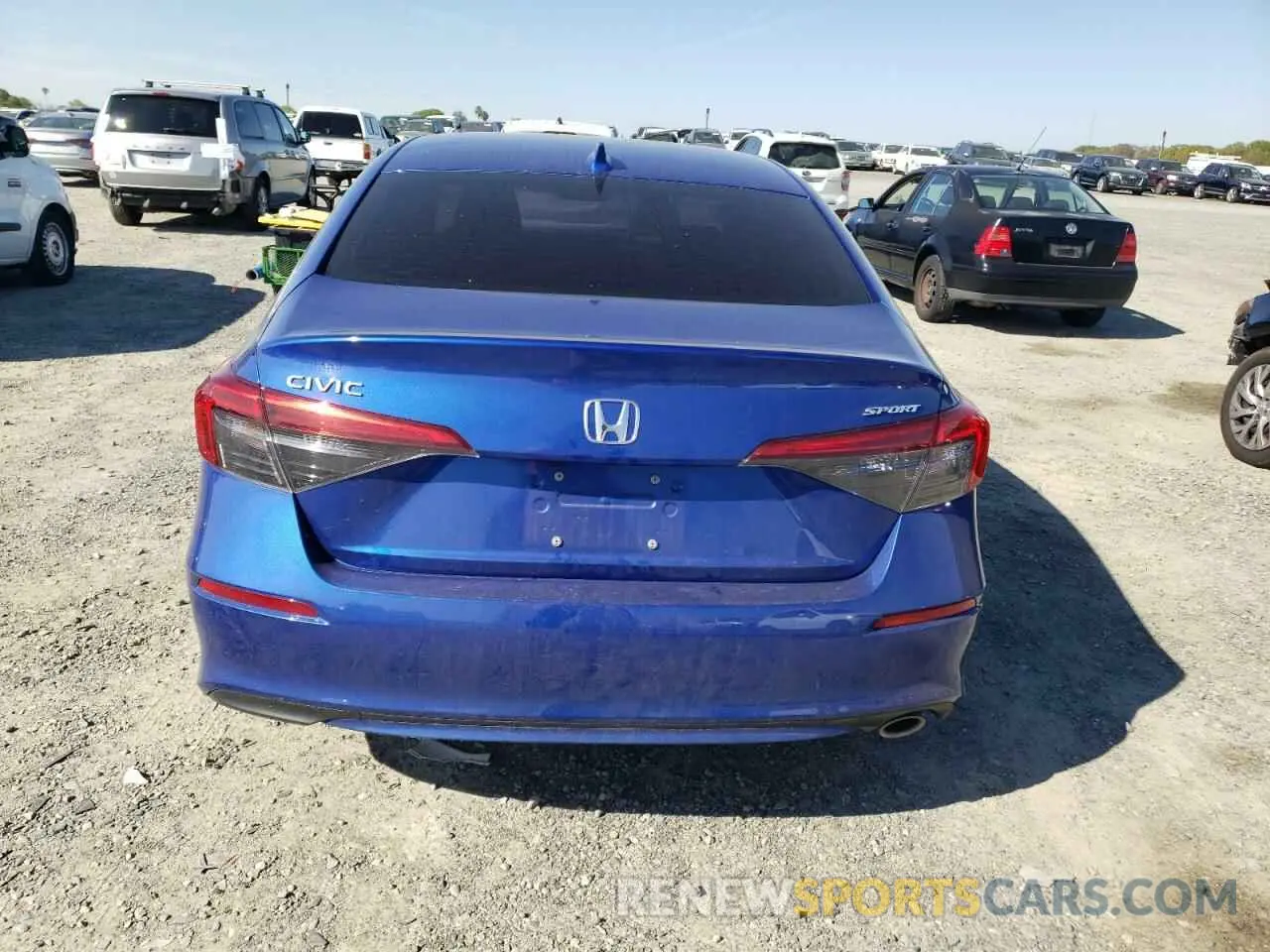 6 Photograph of a damaged car 2HGFE2F54NH564636 HONDA CIVIC 2022