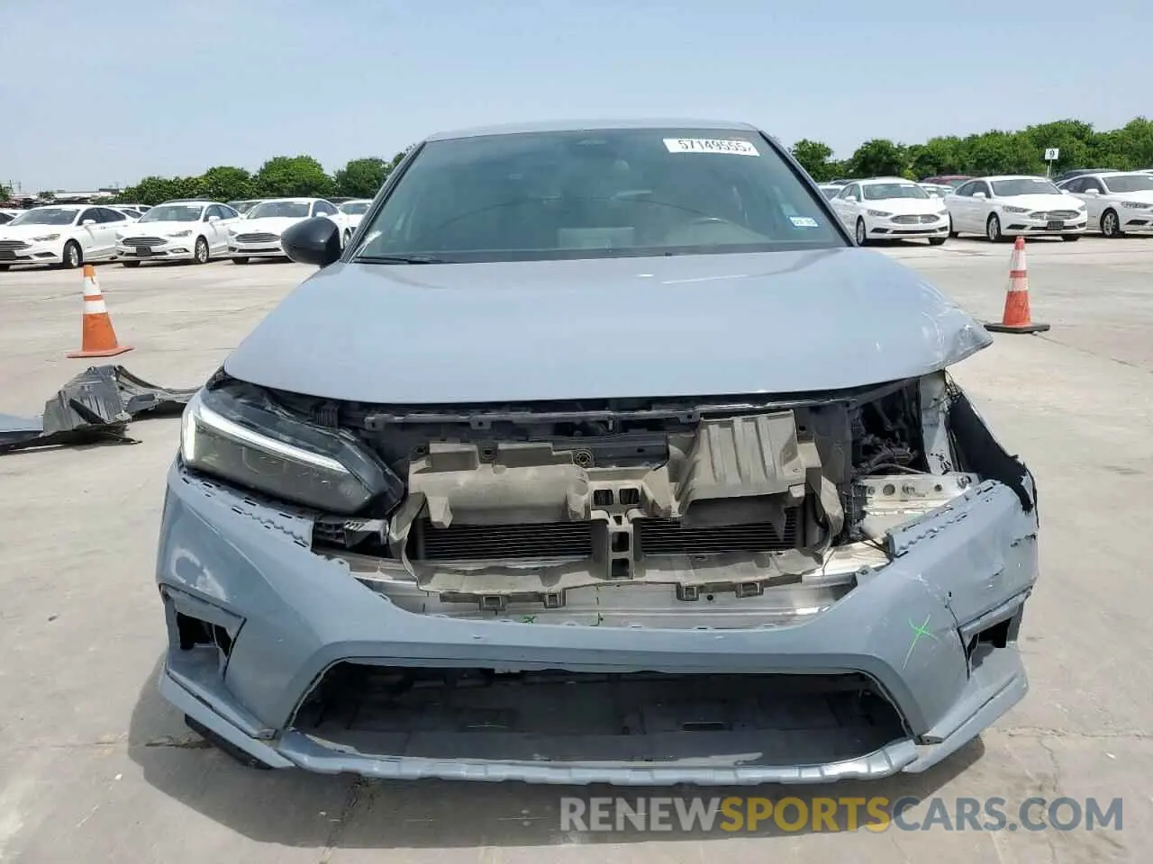 5 Photograph of a damaged car 2HGFE2F54NH578908 HONDA CIVIC 2022