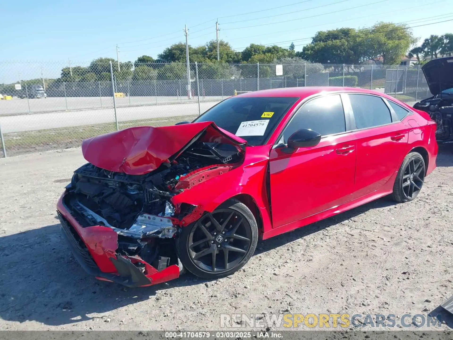 2 Photograph of a damaged car 2HGFE2F54NH580531 HONDA CIVIC 2022