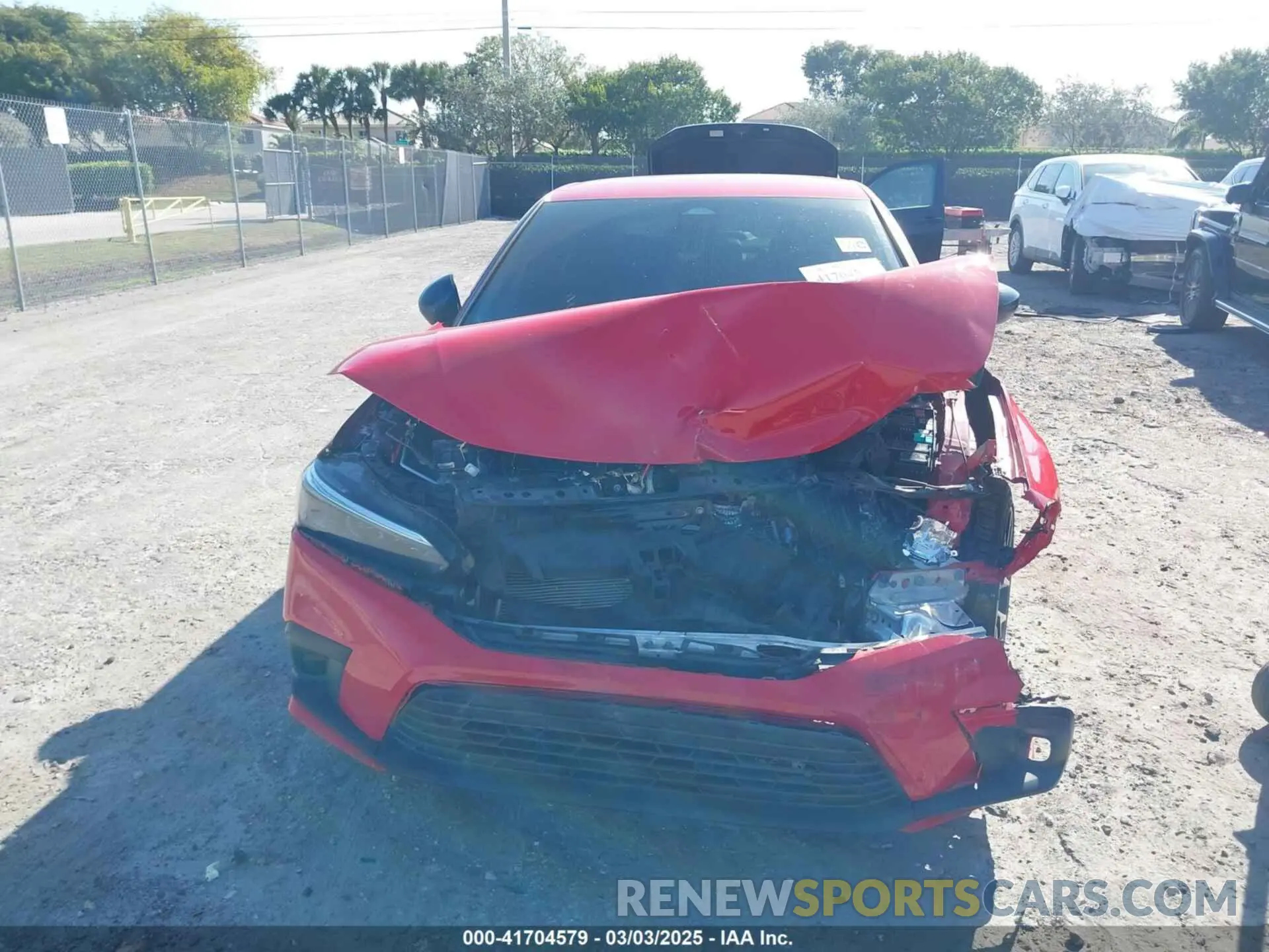 6 Photograph of a damaged car 2HGFE2F54NH580531 HONDA CIVIC 2022