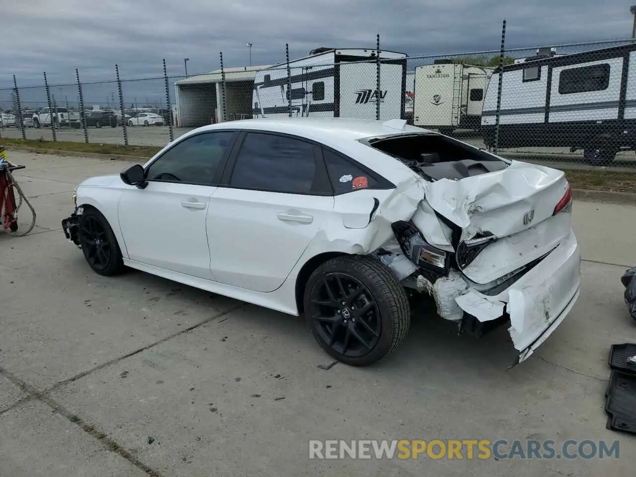 2 Photograph of a damaged car 2HGFE2F54NH585860 HONDA CIVIC 2022