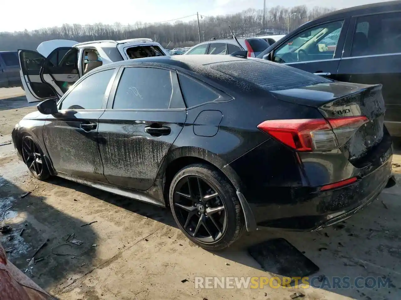 2 Photograph of a damaged car 2HGFE2F54NH587365 HONDA CIVIC 2022