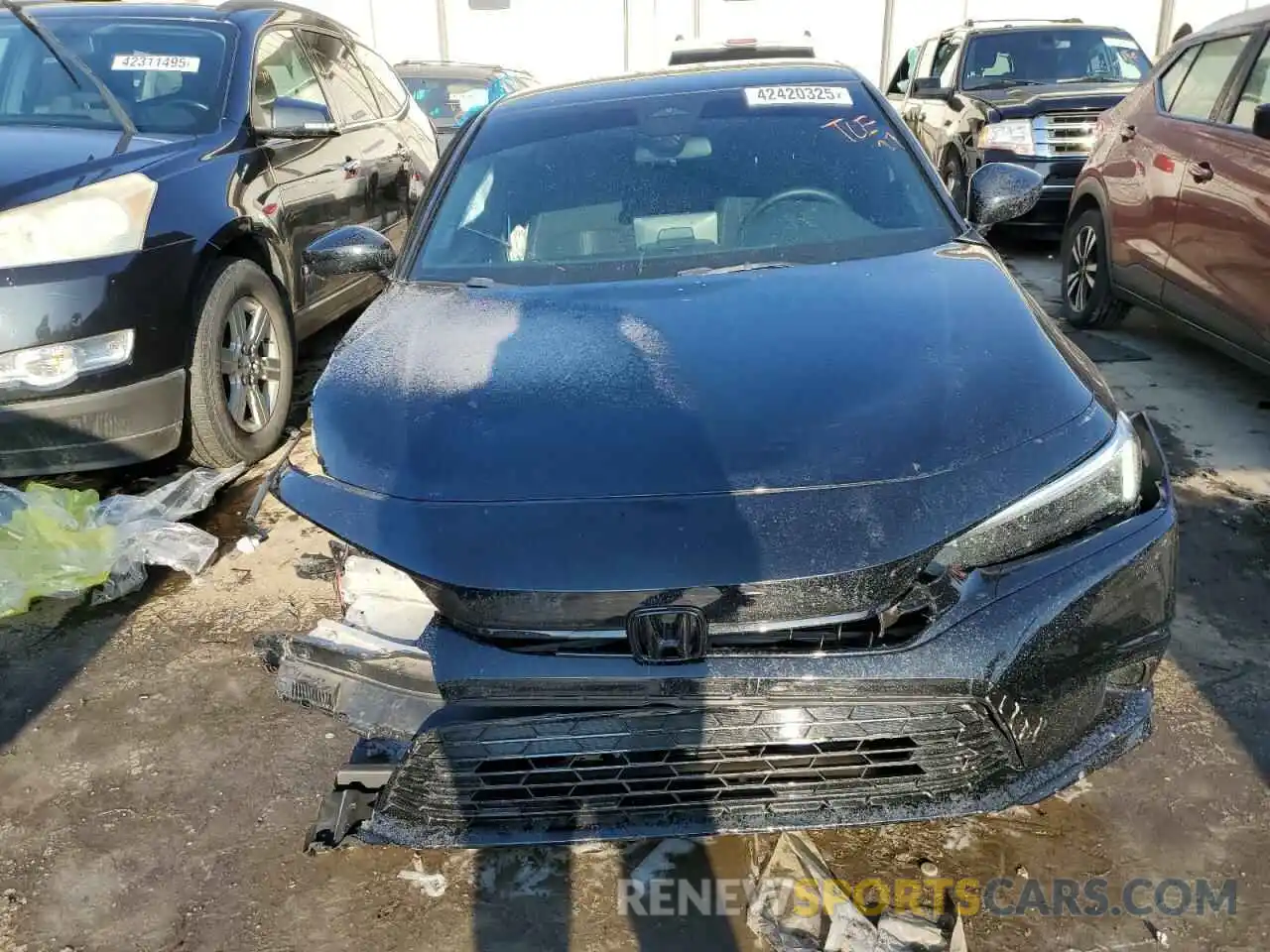 5 Photograph of a damaged car 2HGFE2F54NH587365 HONDA CIVIC 2022