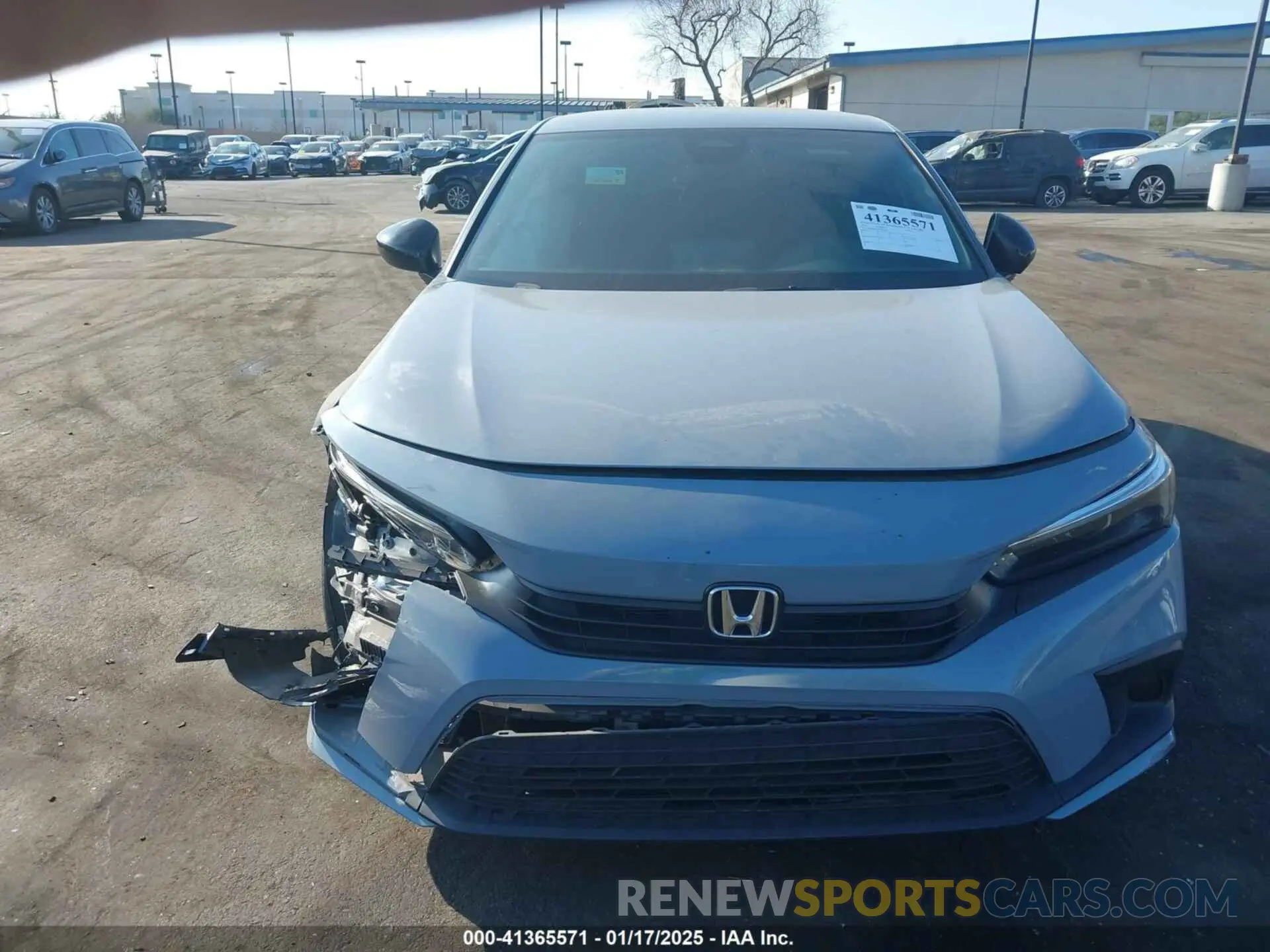 12 Photograph of a damaged car 2HGFE2F54NH592940 HONDA CIVIC 2022