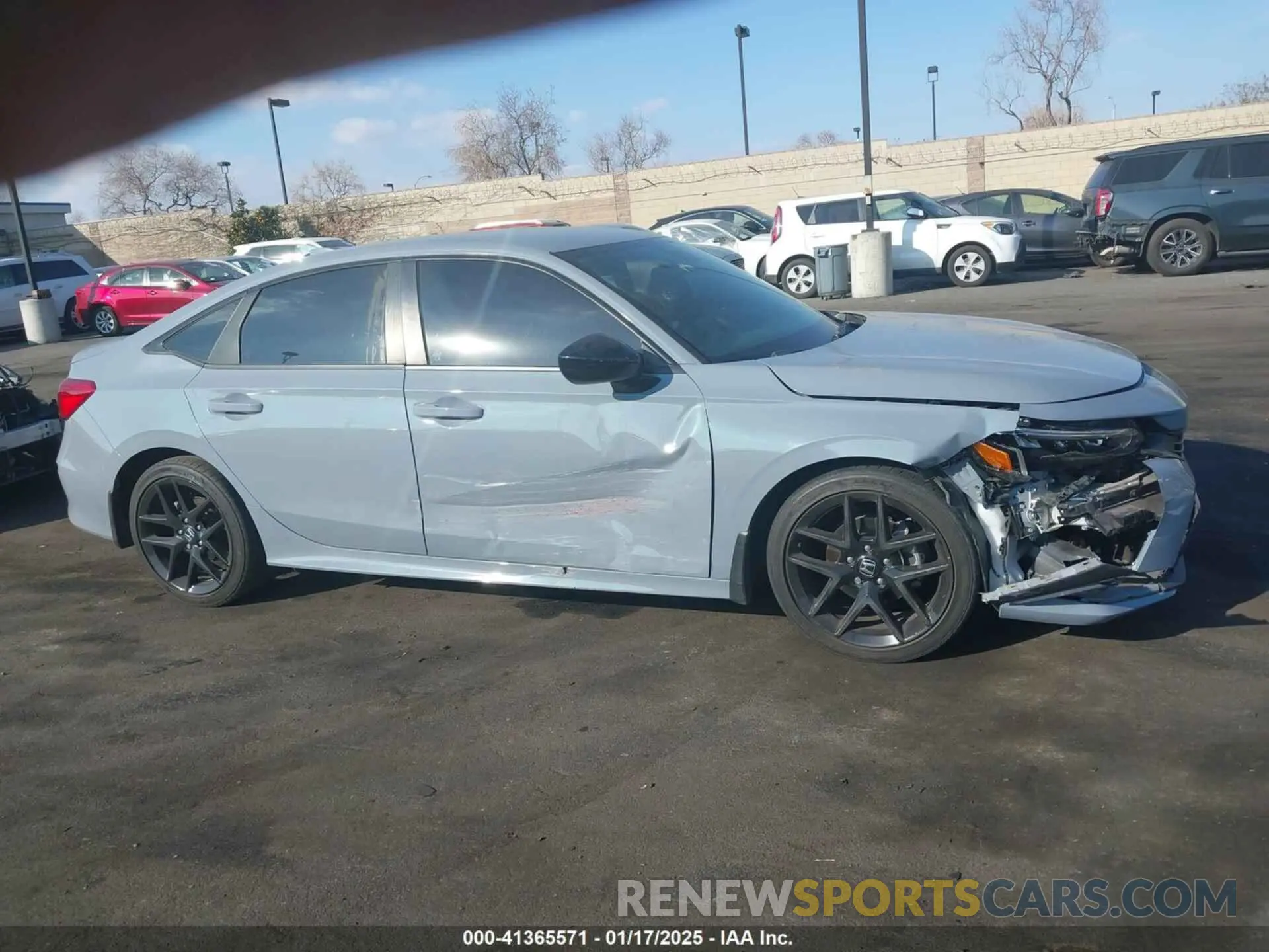 13 Photograph of a damaged car 2HGFE2F54NH592940 HONDA CIVIC 2022