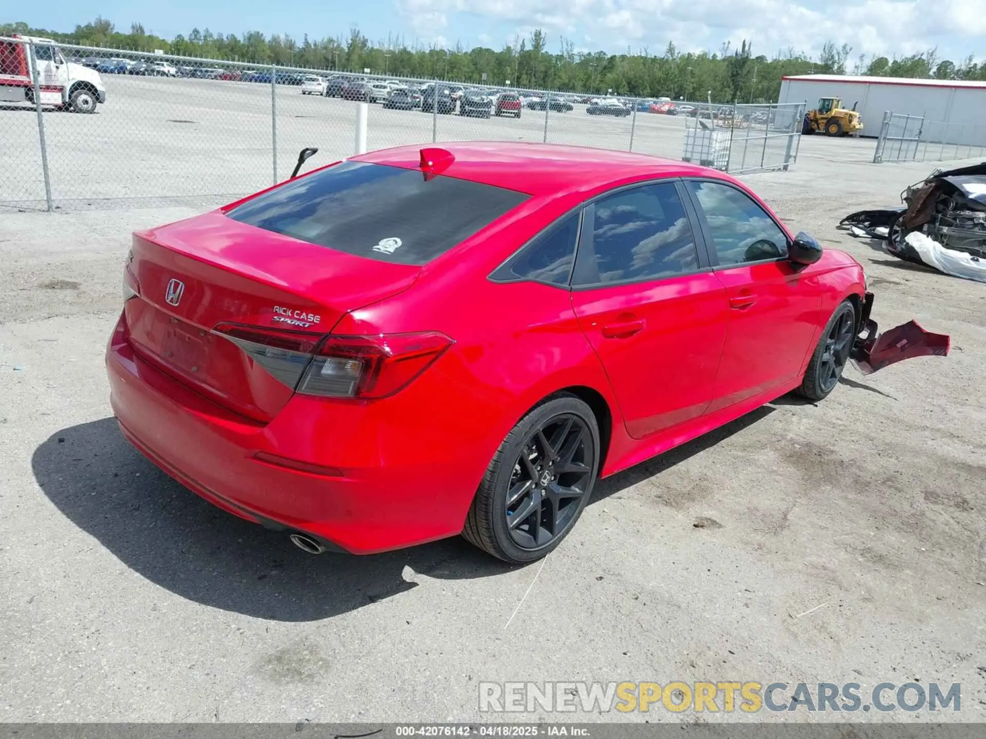 4 Photograph of a damaged car 2HGFE2F54NH594994 HONDA CIVIC 2022
