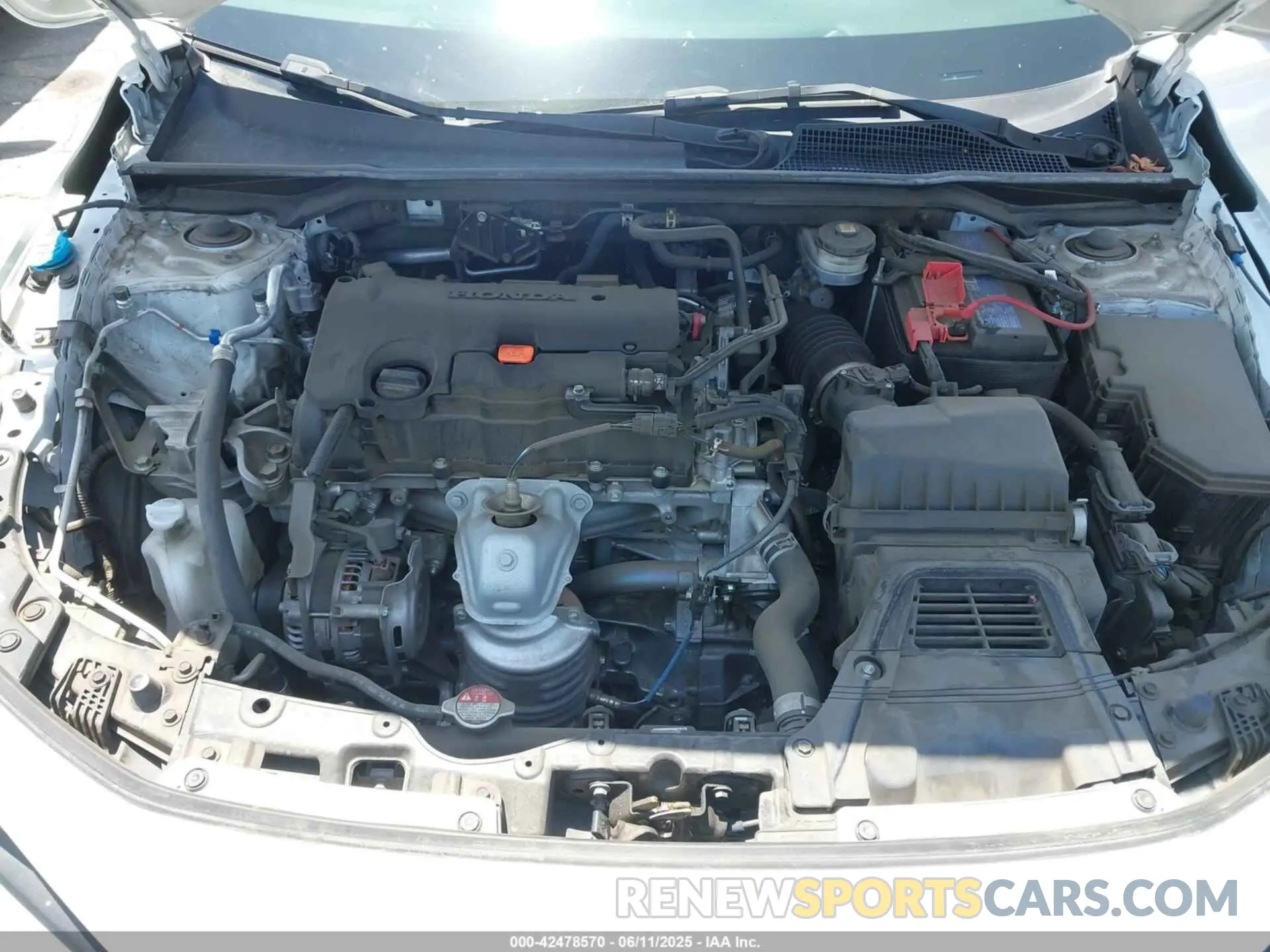 10 Photograph of a damaged car 2HGFE2F54NH596700 HONDA CIVIC 2022