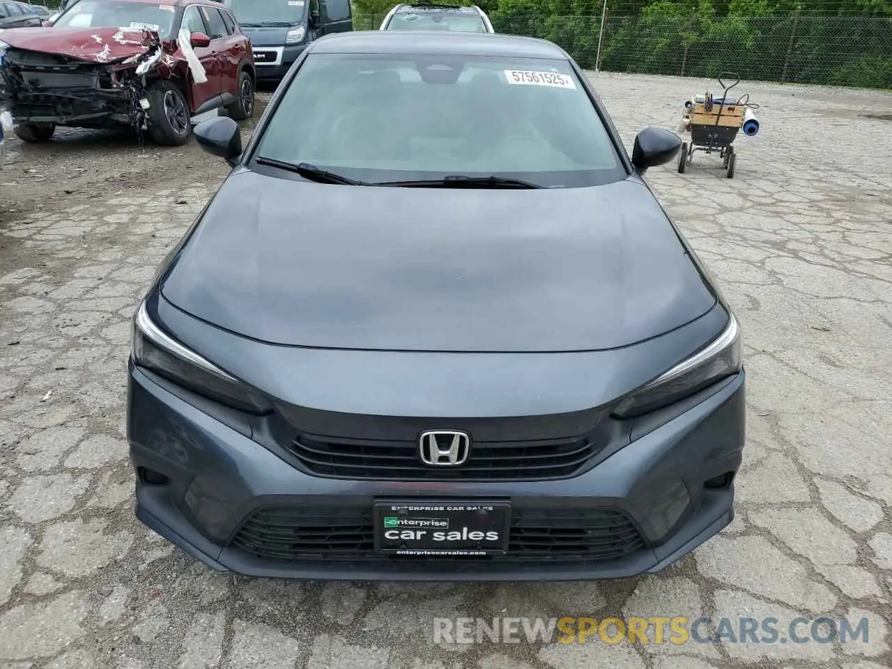 5 Photograph of a damaged car 2HGFE2F54NH597152 HONDA CIVIC 2022