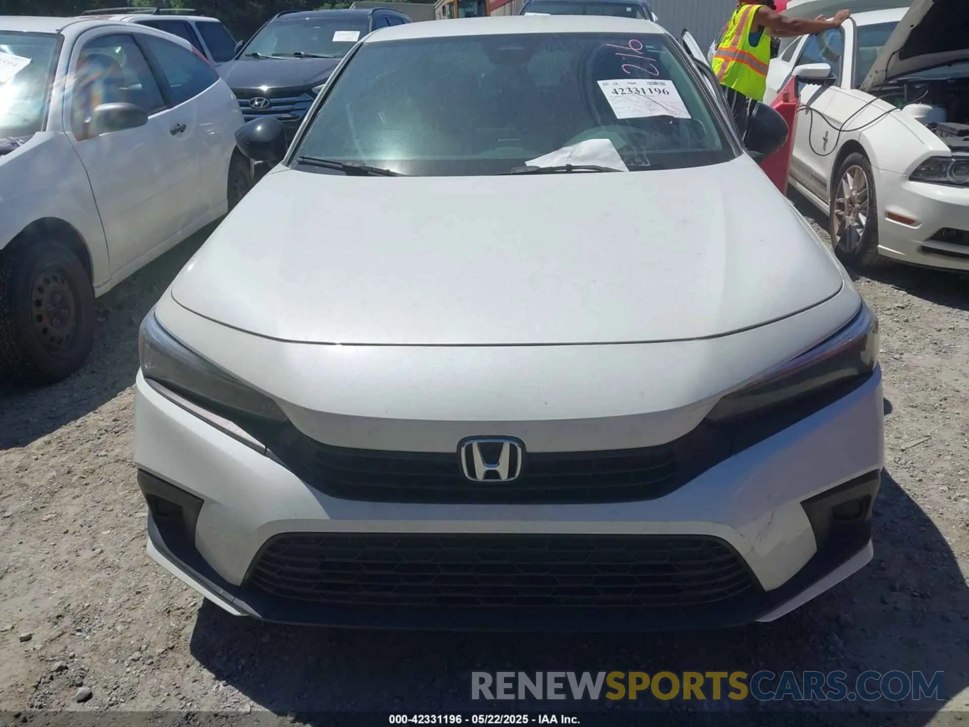 12 Photograph of a damaged car 2HGFE2F54NH598916 HONDA CIVIC 2022