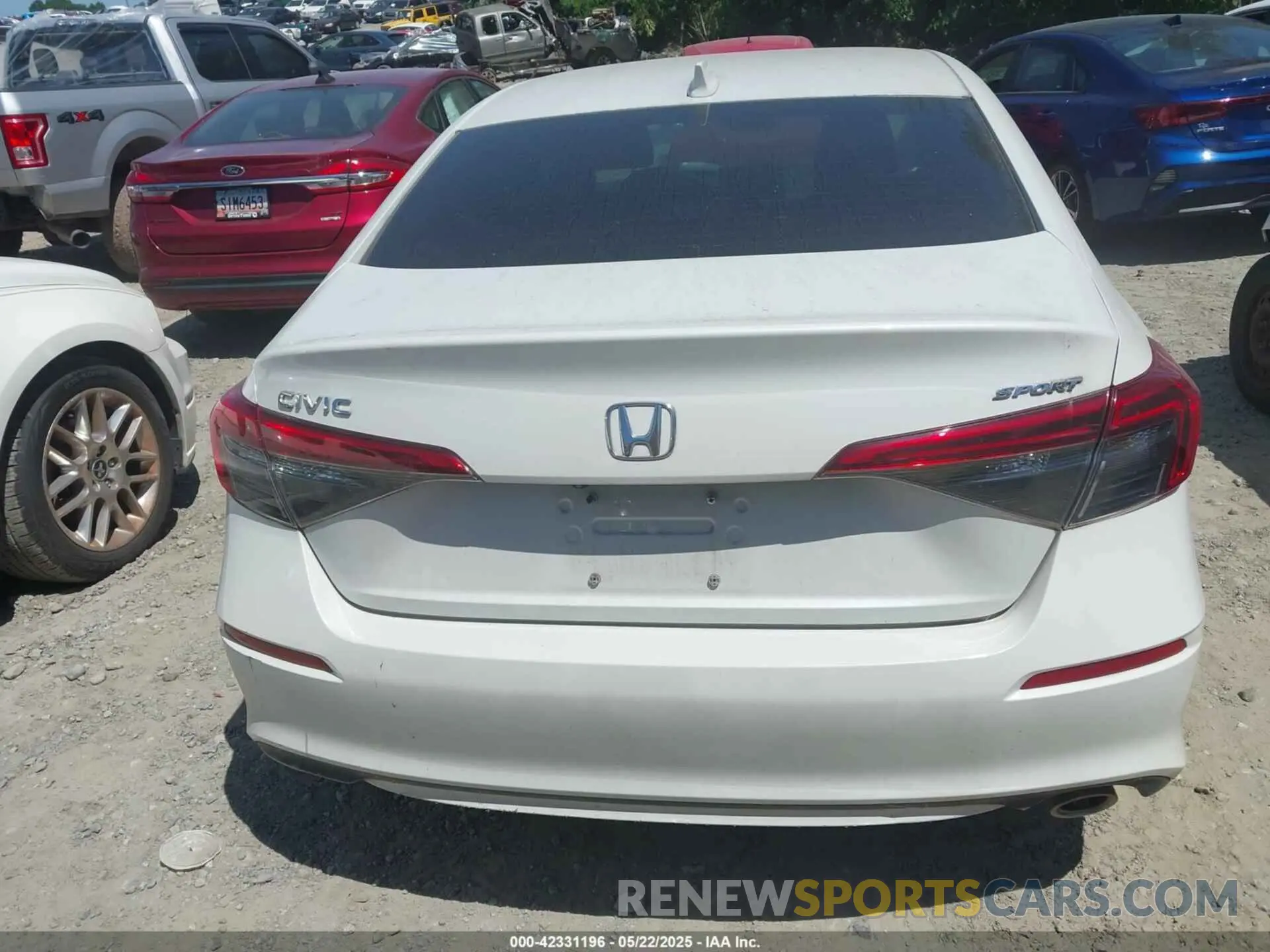 16 Photograph of a damaged car 2HGFE2F54NH598916 HONDA CIVIC 2022